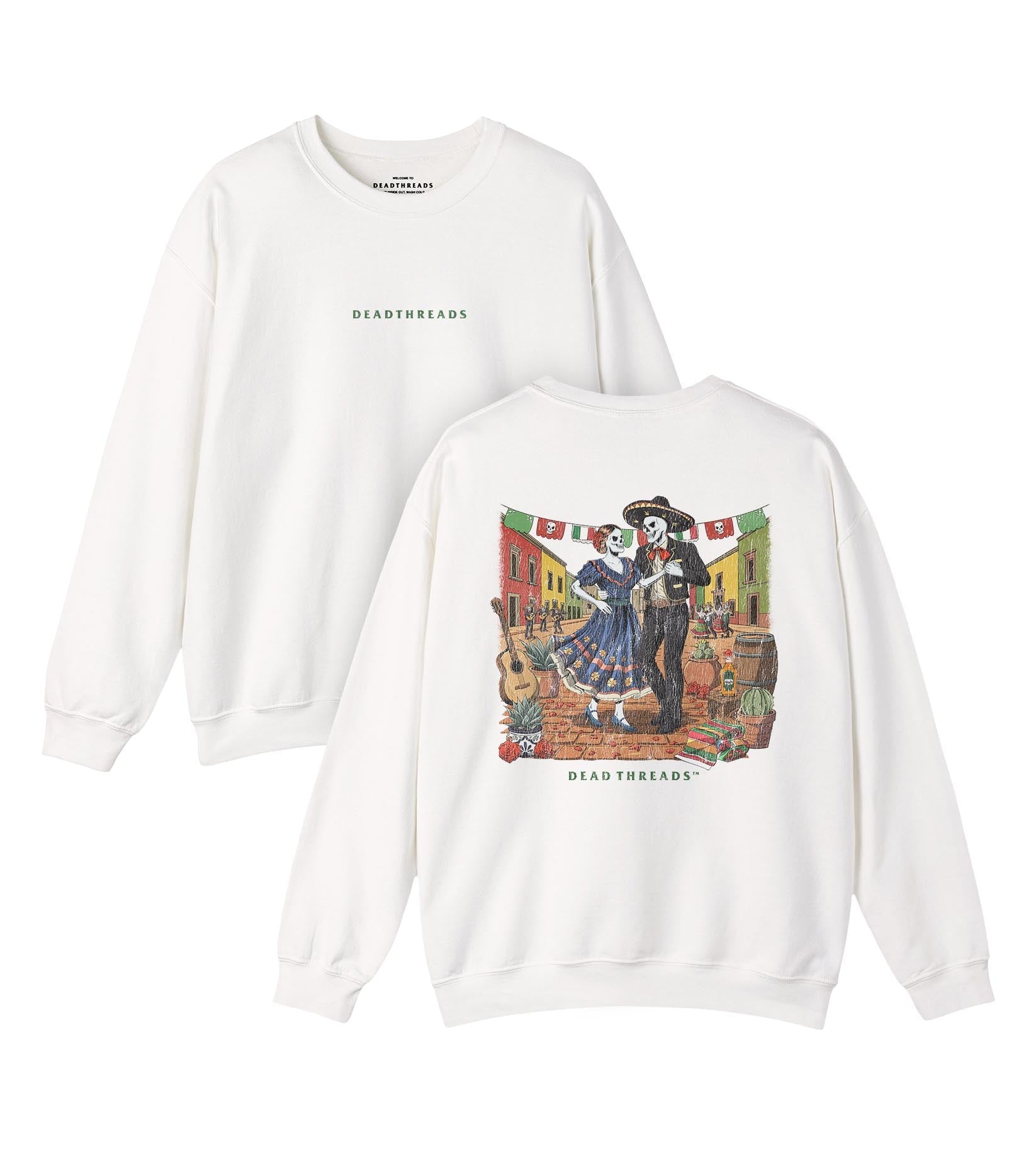 BONES Y BAILAR - “DT ESSENTIAL" CREWNECK SWEATSHIRT – Sweatshirt – Dead Threads Apparel