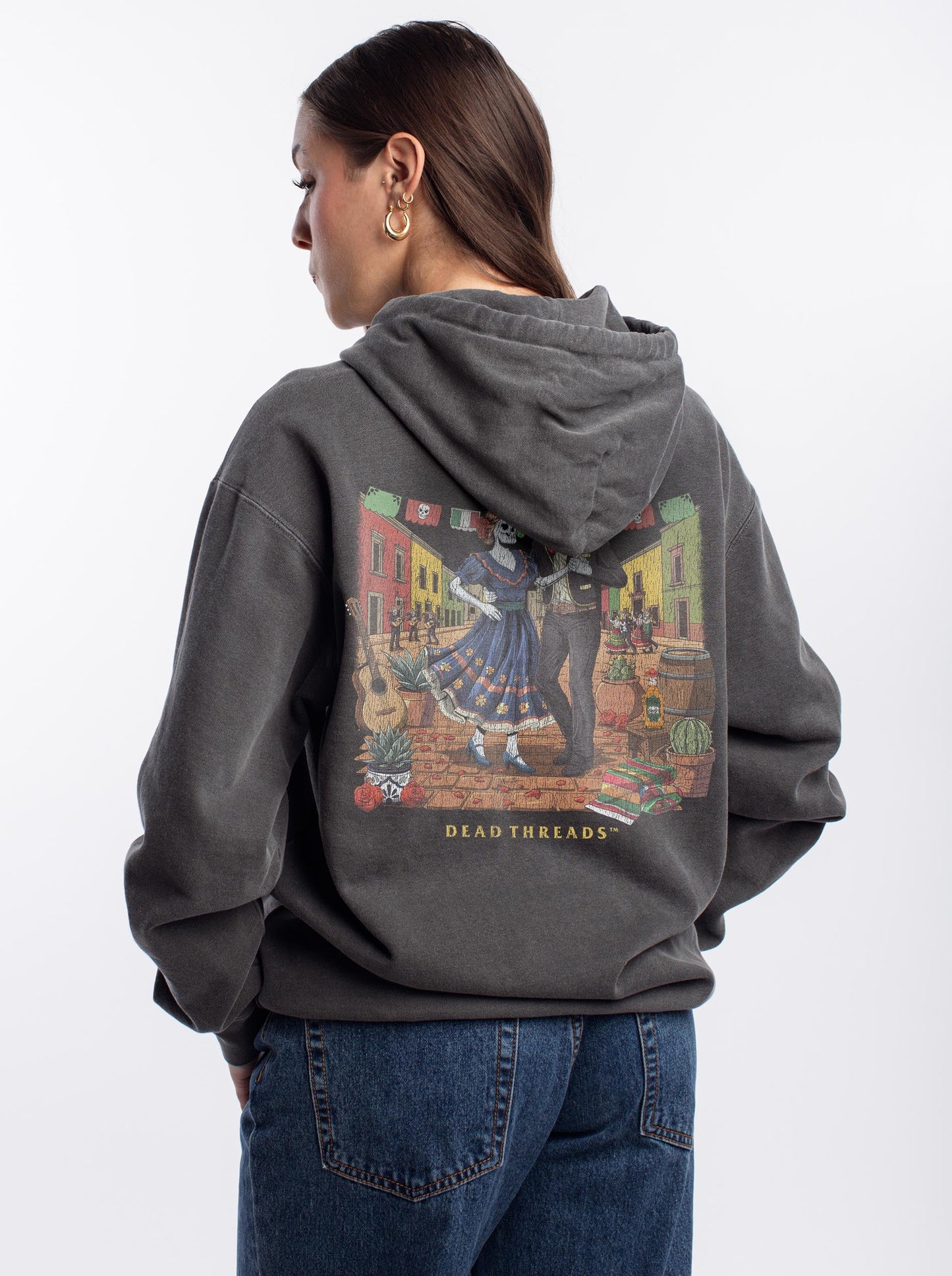 BONES Y BAILAR - “DT ESSENTIAL" HOODIE – Hoodie – Dead Threads Apparel