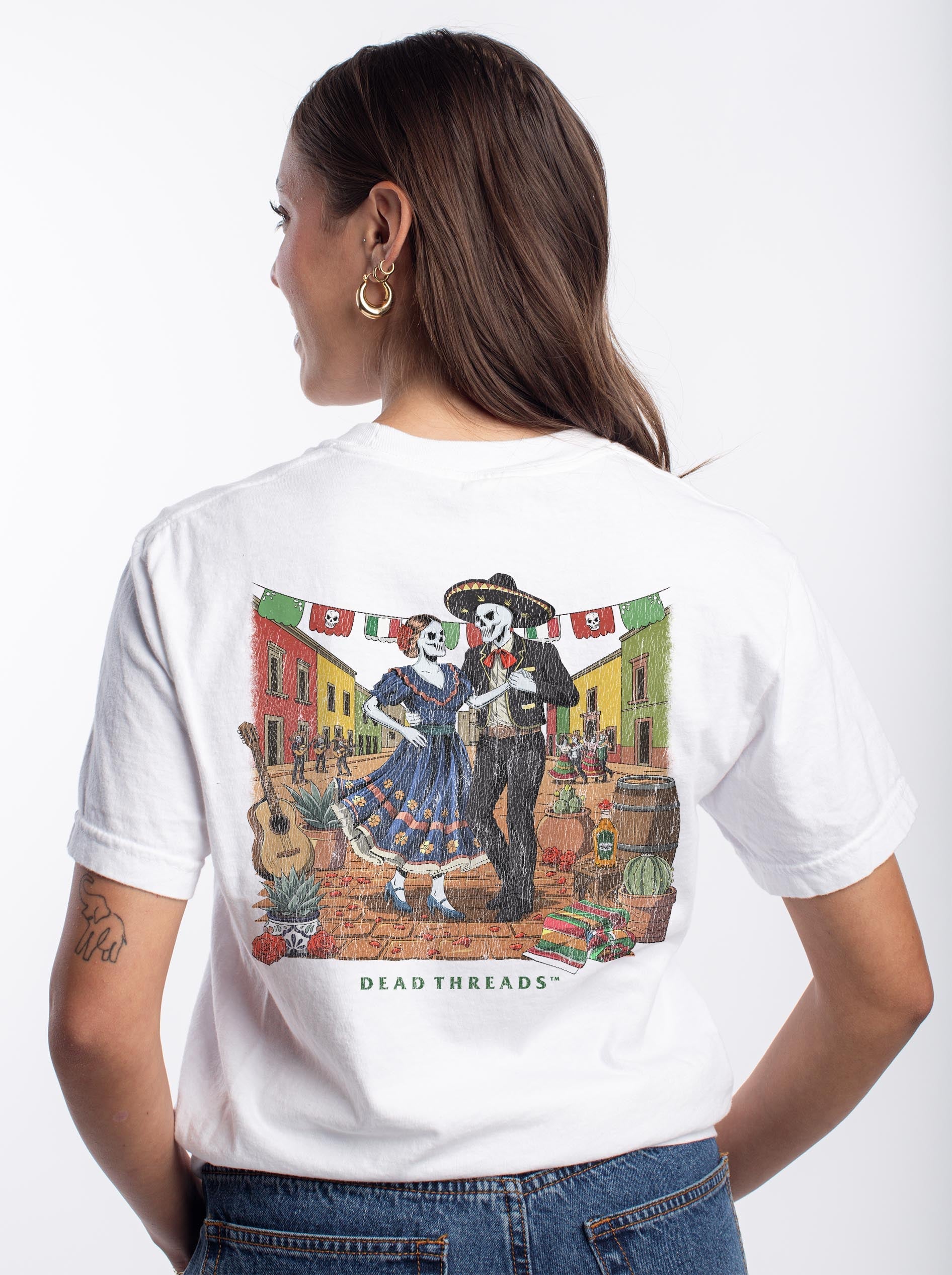BONES Y BAILAR - “DT ESSENTIAL" PREMIUM T - SHIRT – T-Shirt – Dead Threads Apparel