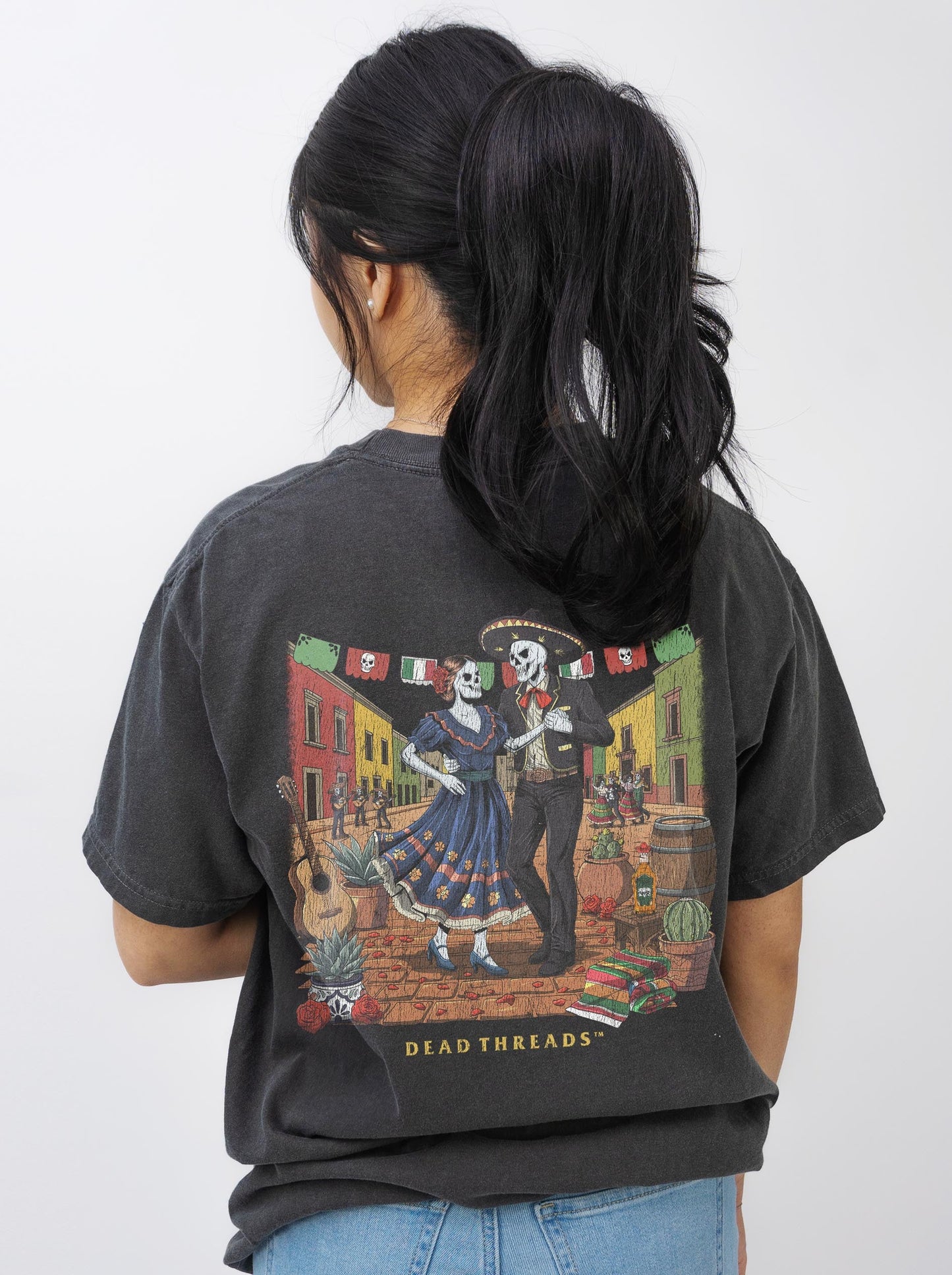 BONES Y BAILAR - “DT ESSENTIAL" PREMIUM T - SHIRT – T-Shirt – Dead Threads Apparel