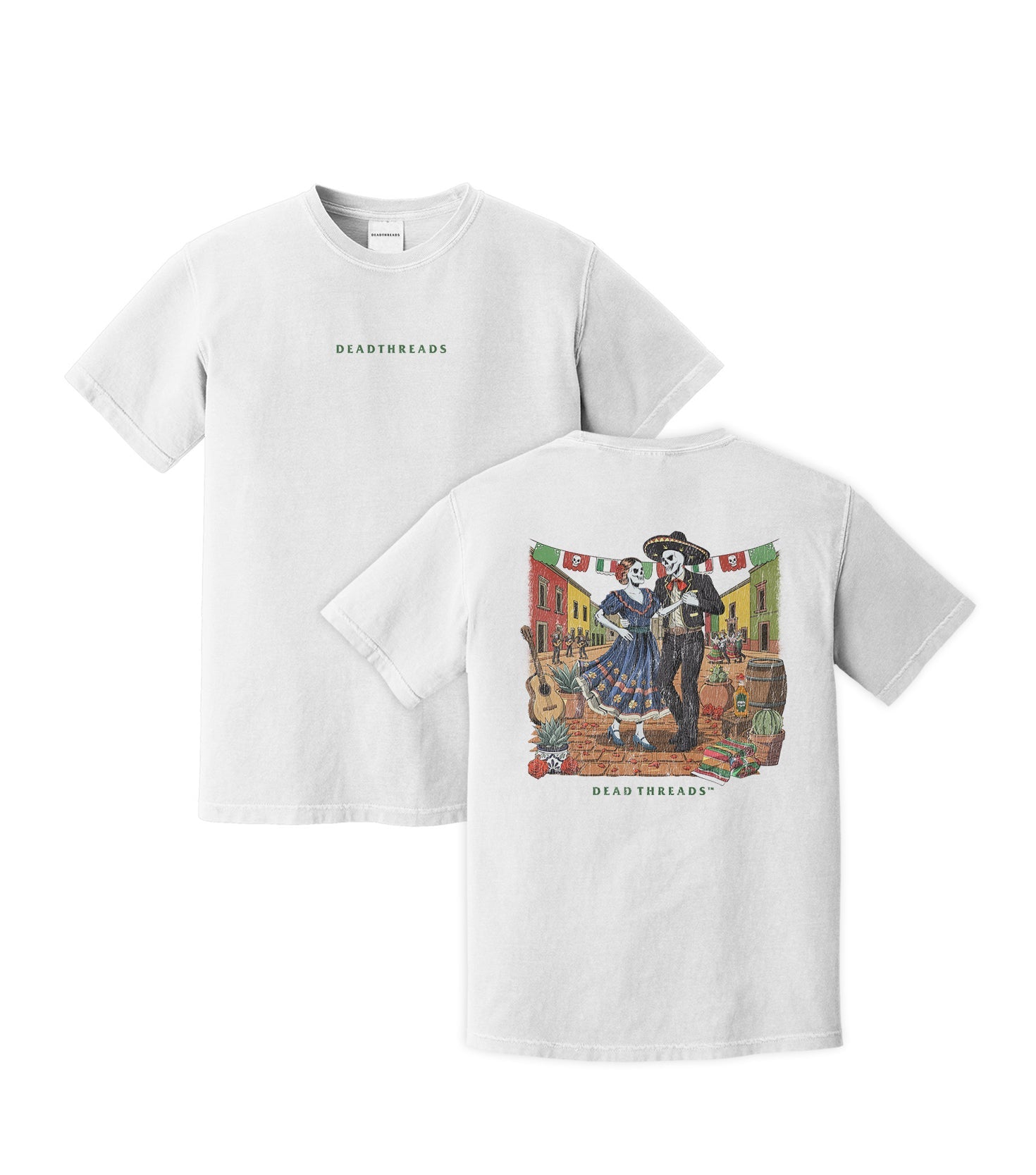BONES Y BAILAR - “DT ESSENTIAL" PREMIUM T - SHIRT – T-Shirt – Dead Threads Apparel