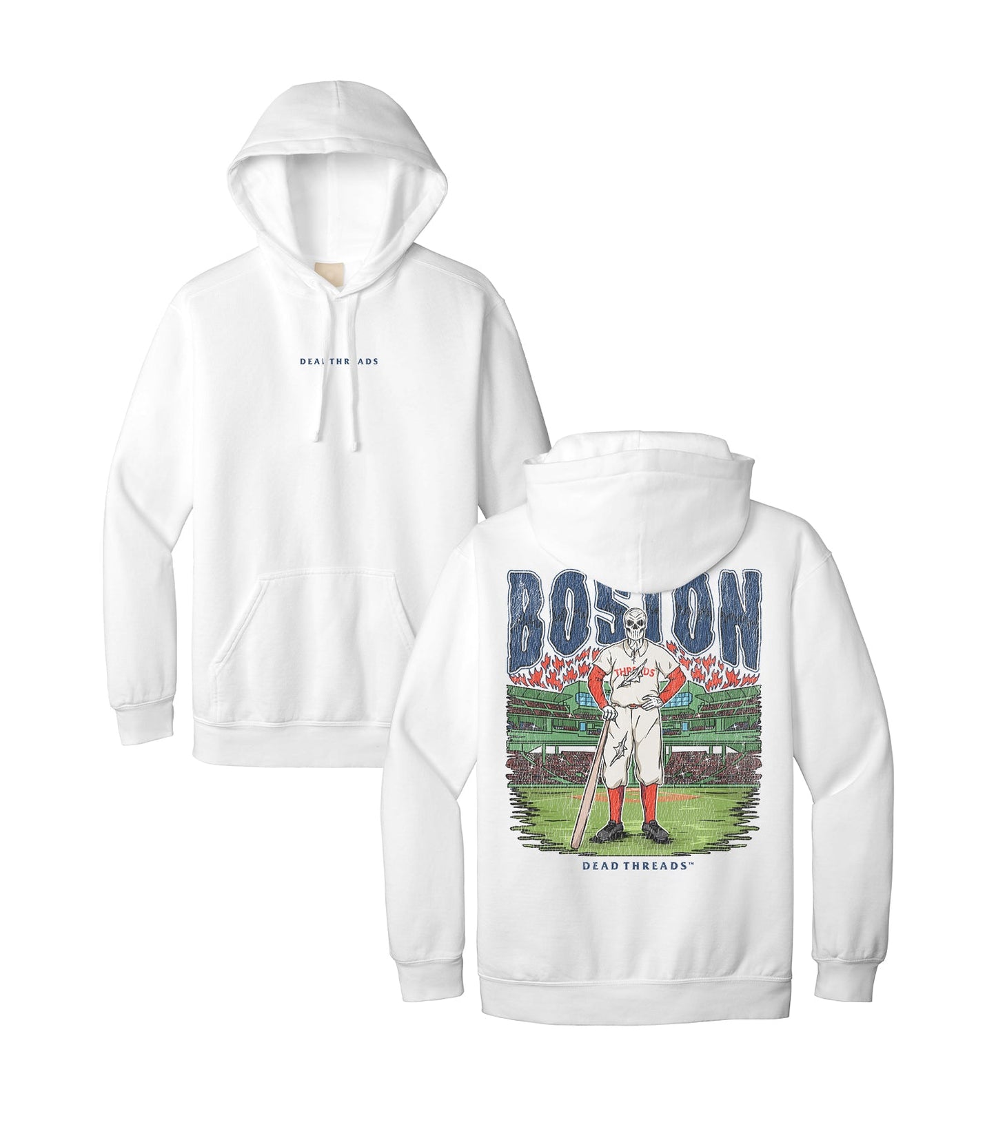 BOSTON BASEBALL - “DT ESSENTIAL" HOODIE – Hoodie – Dead Threads Apparel