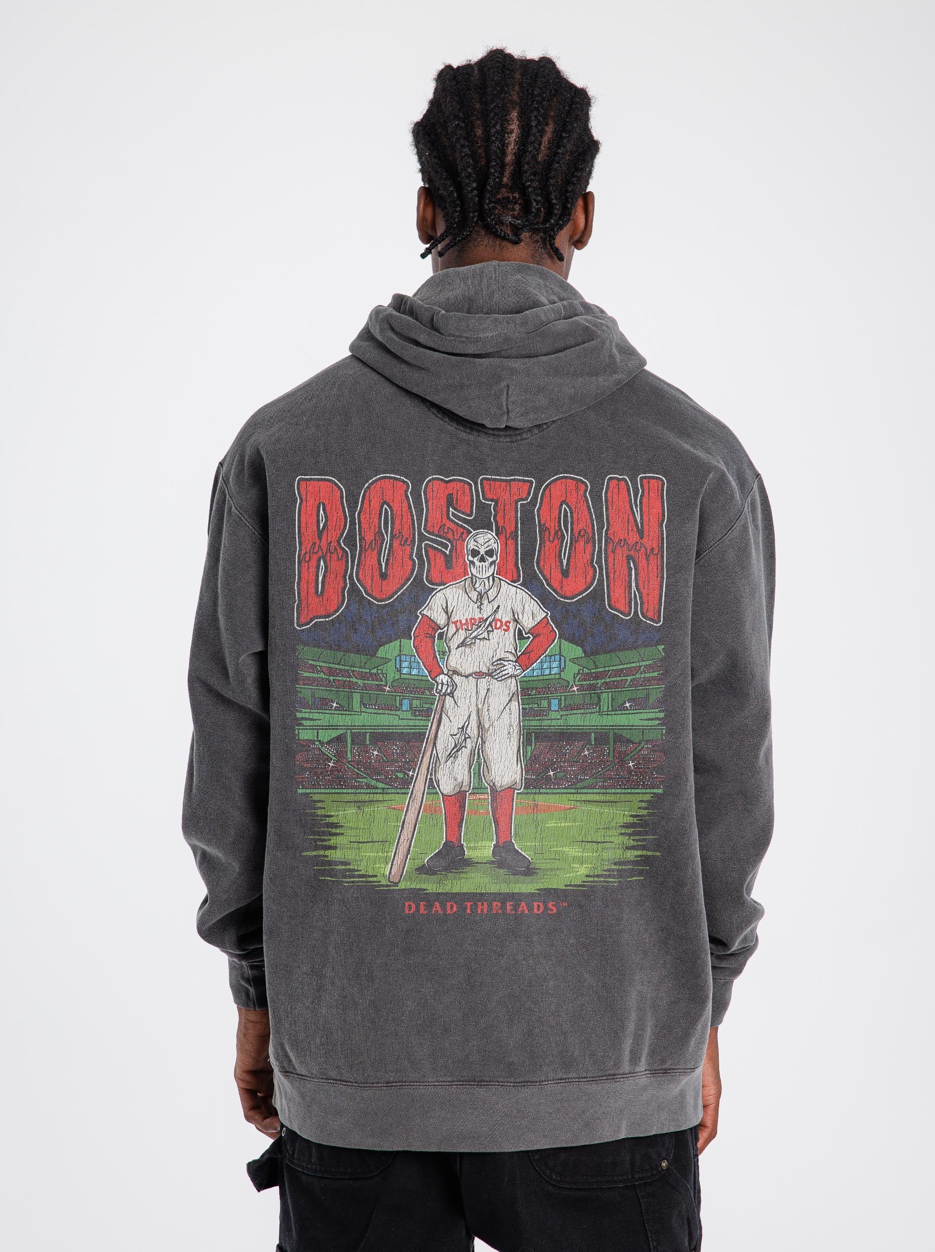 BOSTON BASEBALL - “DT ESSENTIAL" HOODIE – Hoodie – Dead Threads Apparel
