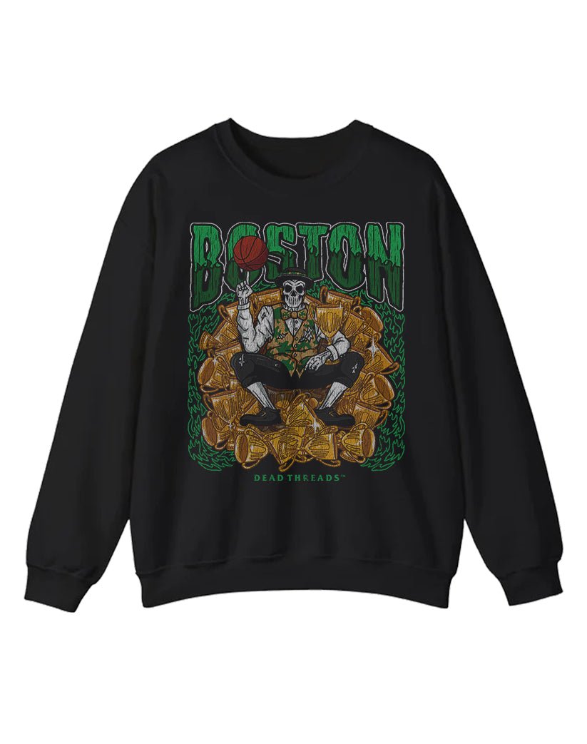 BOSTON BASKETBALL CREWNECK SWEATSHIRT – Sweatshirt – Dead Threads Apparel