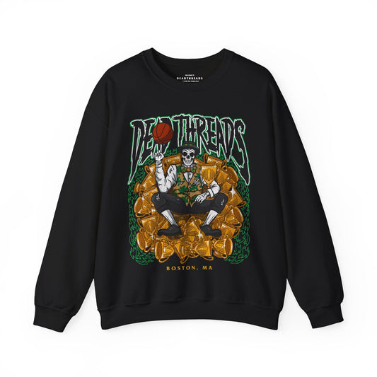 BOSTON BASKETBALL - CREWNECK SWEATSHIRT – Sweatshirt – Dead Threads Apparel