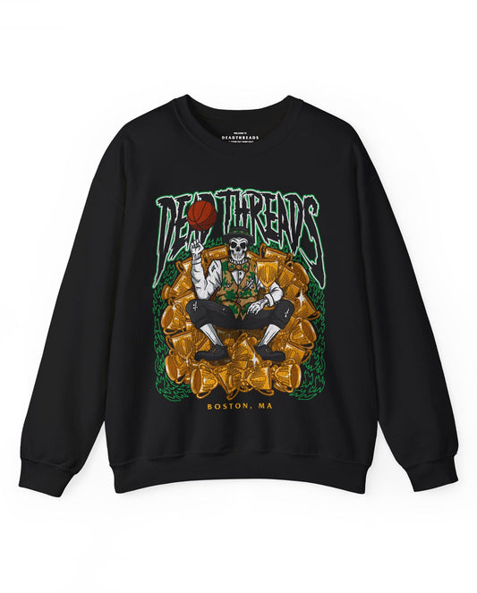 BOSTON BASKETBALL - CREWNECK SWEATSHIRT – Sweatshirt – Dead Threads Apparel