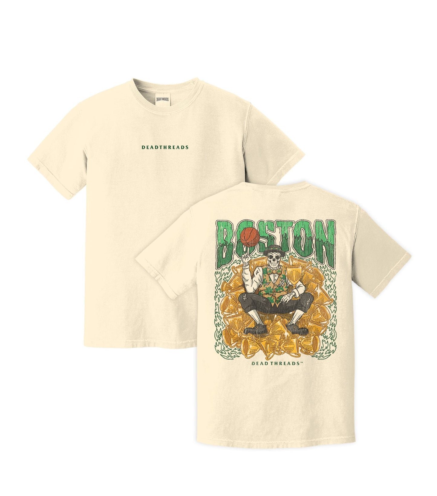 BOSTON BASKETBALL - “DT ESSENTIAL" PREMIUM T - SHIRT – T-Shirt – Dead Threads Apparel