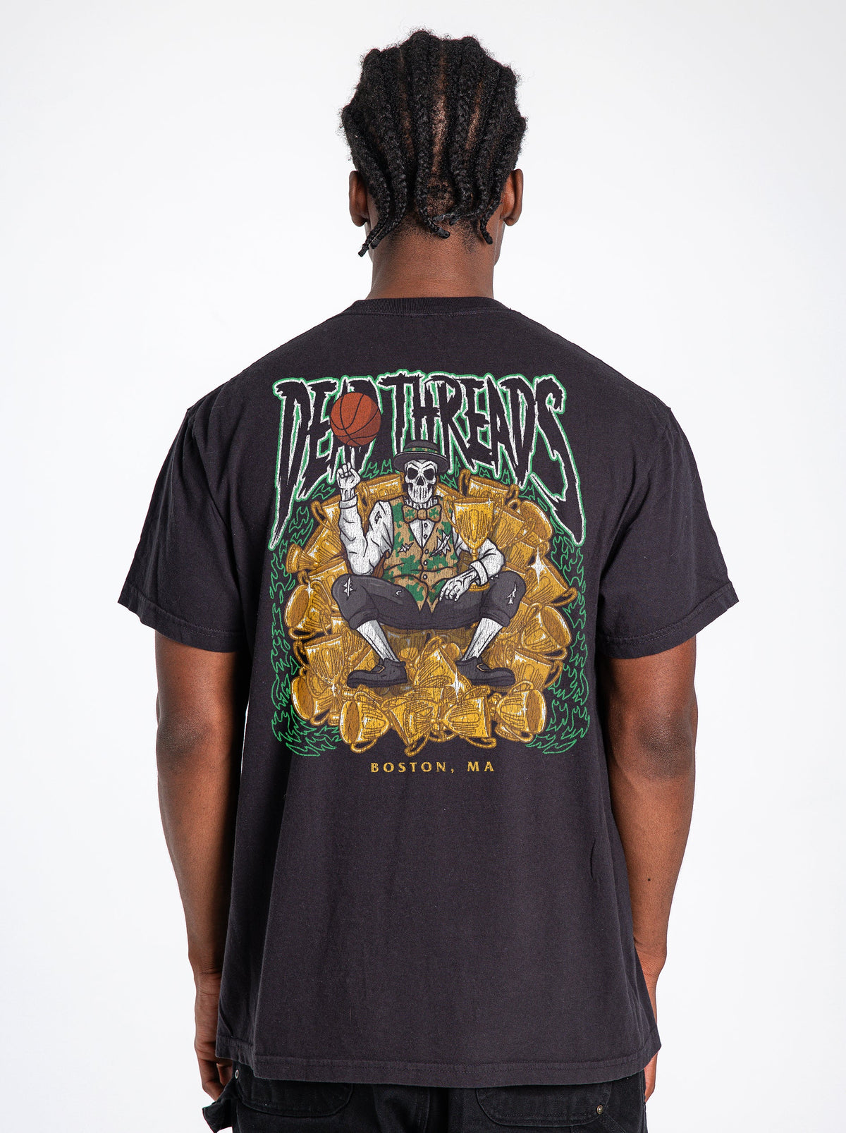 BOSTON BASKETBALL - “DT ESSENTIAL" PREMIUM T-SHIRT – T-Shirt – Dead Threads Apparel