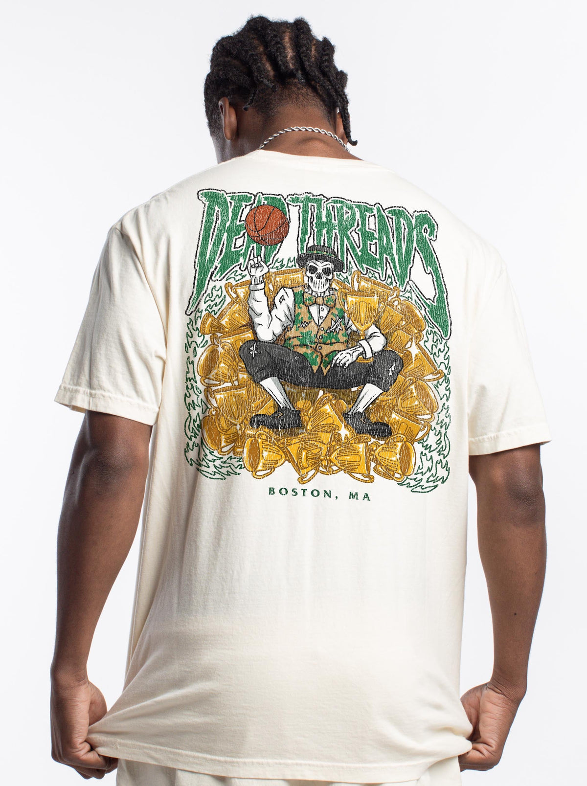 BOSTON BASKETBALL - “DT ESSENTIAL" PREMIUM T-SHIRT – T-Shirt – Dead Threads Apparel