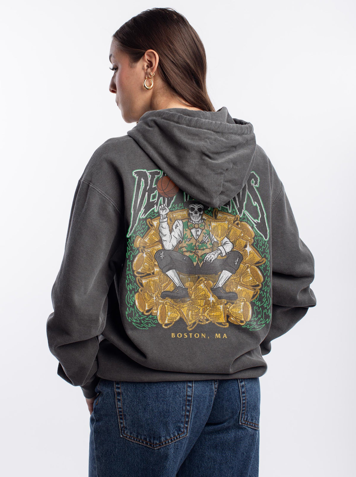 BOSTON BASKETBALL - HOODIE – Hoodie – Dead Threads Apparel
