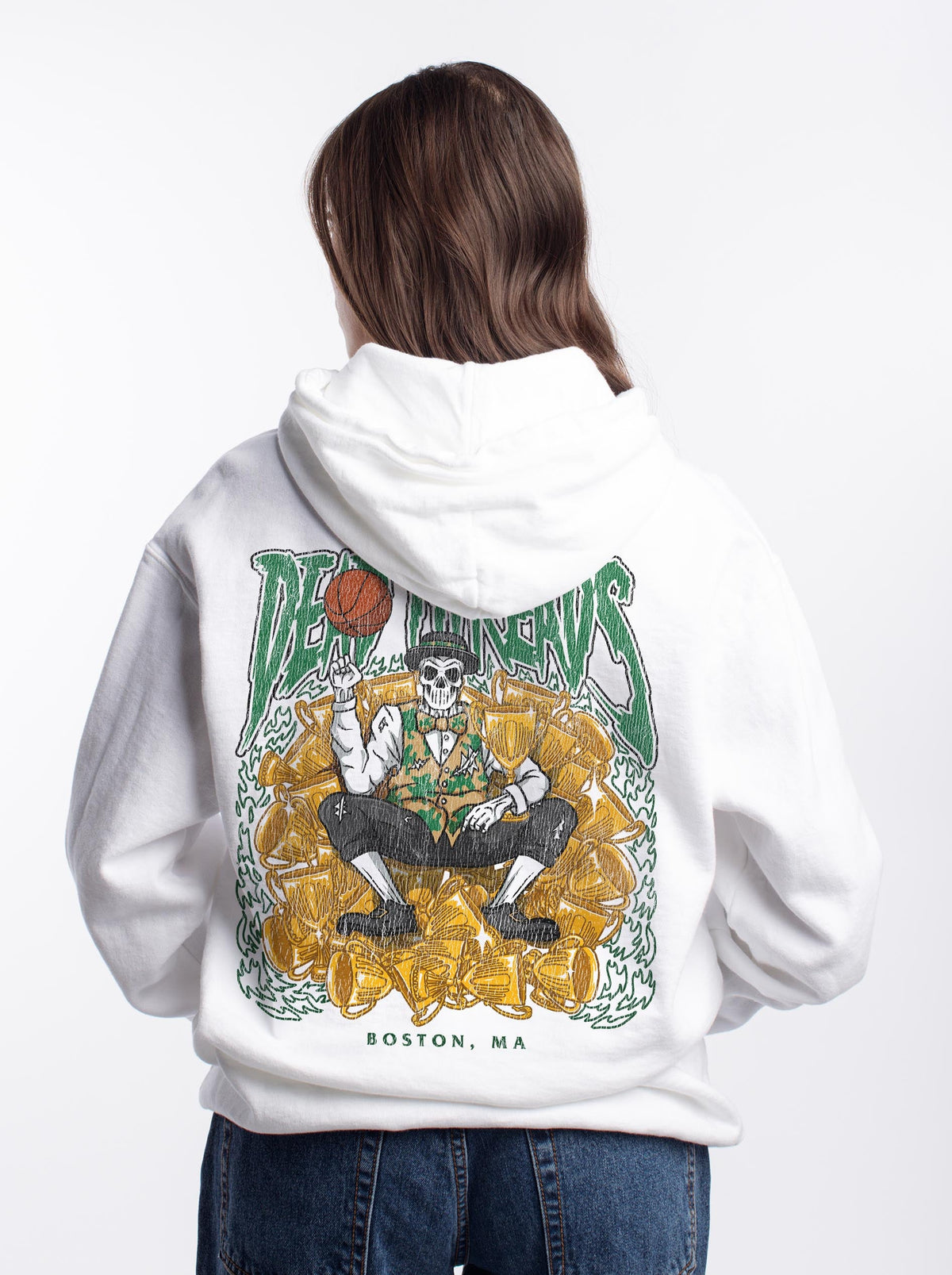 BOSTON BASKETBALL - HOODIE – Hoodie – Dead Threads Apparel