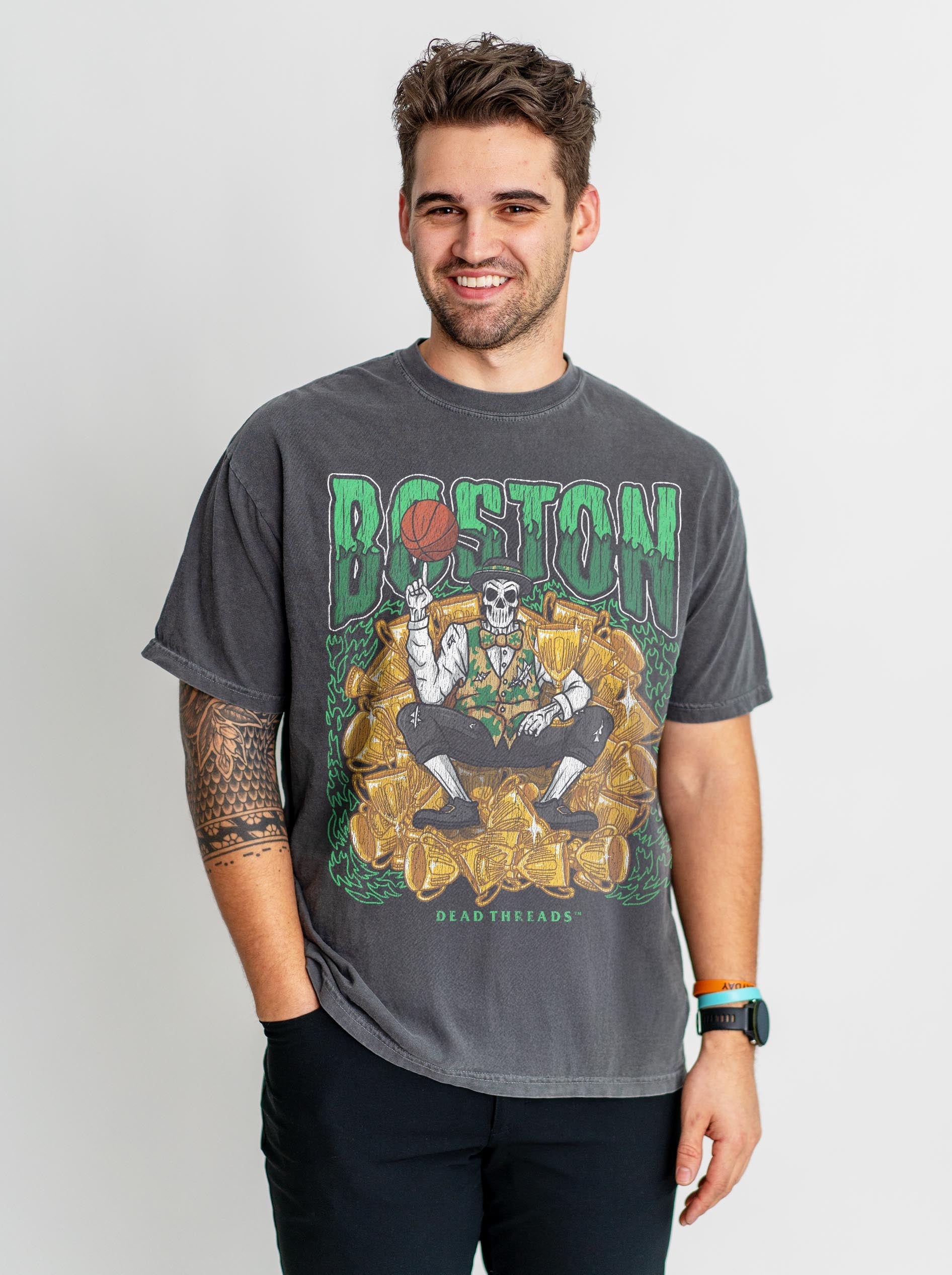 BOSTON BASKETBALL – T-Shirt – Dead Threads Apparel