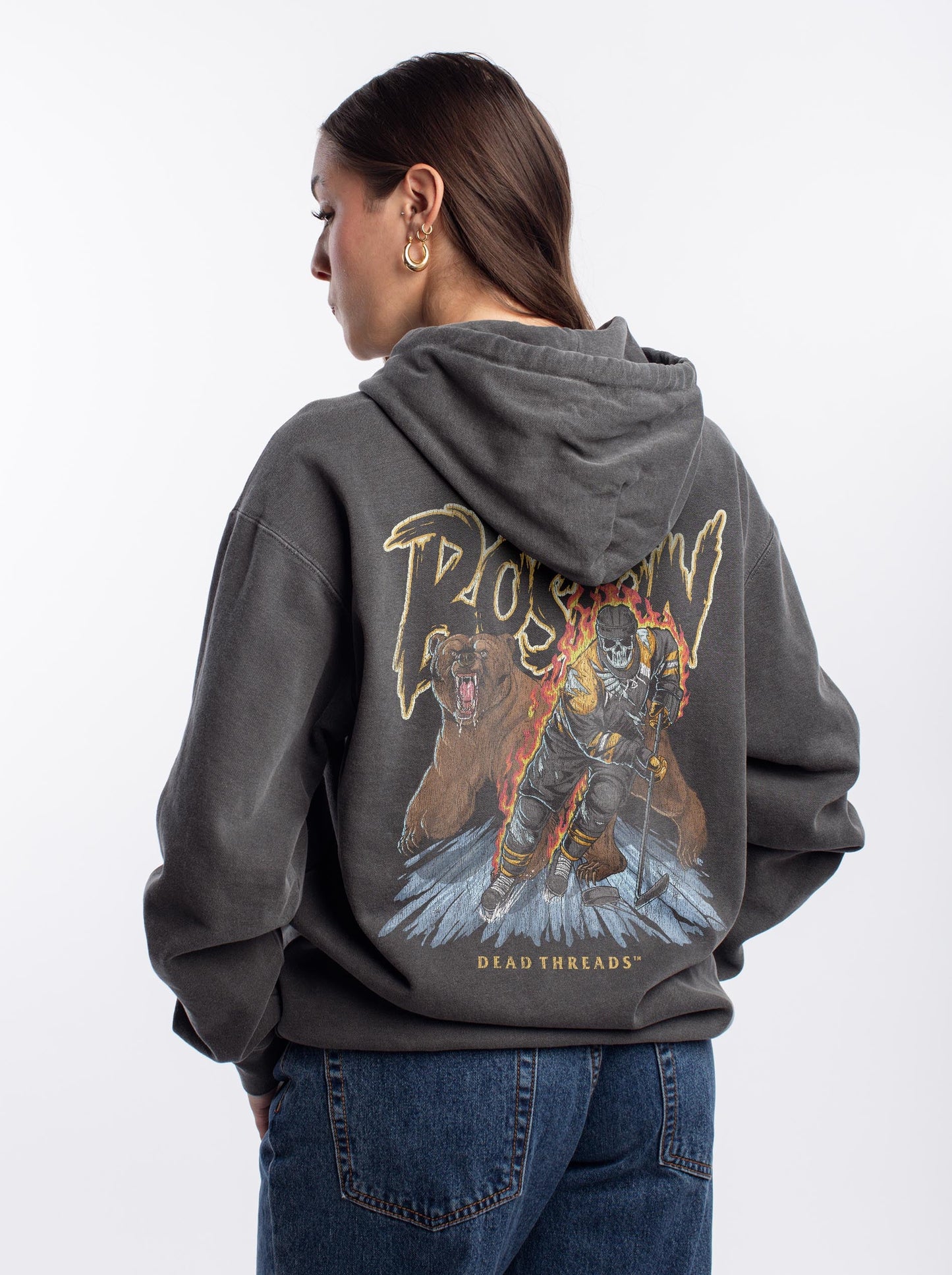 BOSTON HOCKEY - “DT ESSENTIAL" HOODIE – Hoodie – Dead Threads Apparel