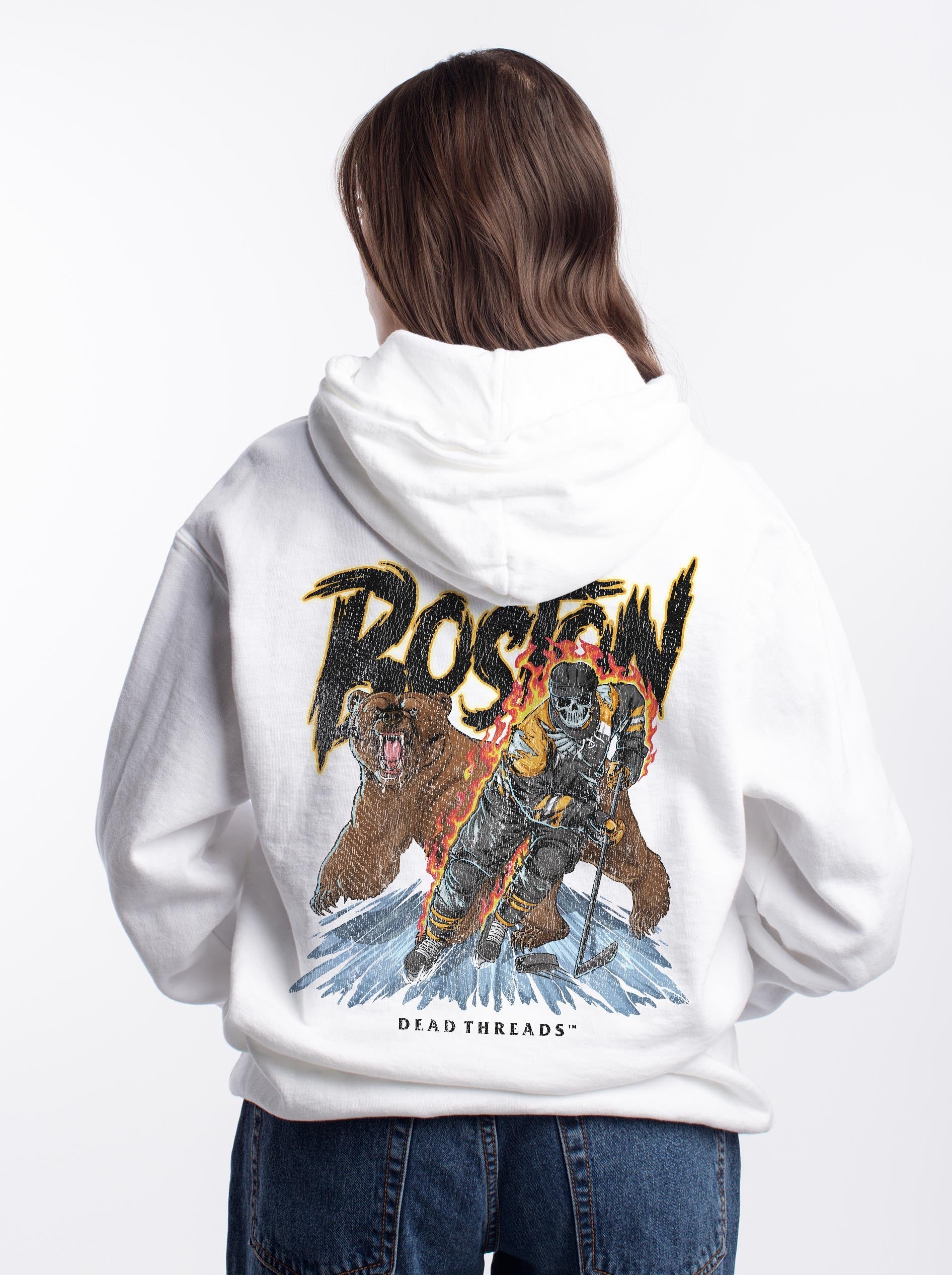 BOSTON HOCKEY - HOODIE – Hoodie – Dead Threads Apparel