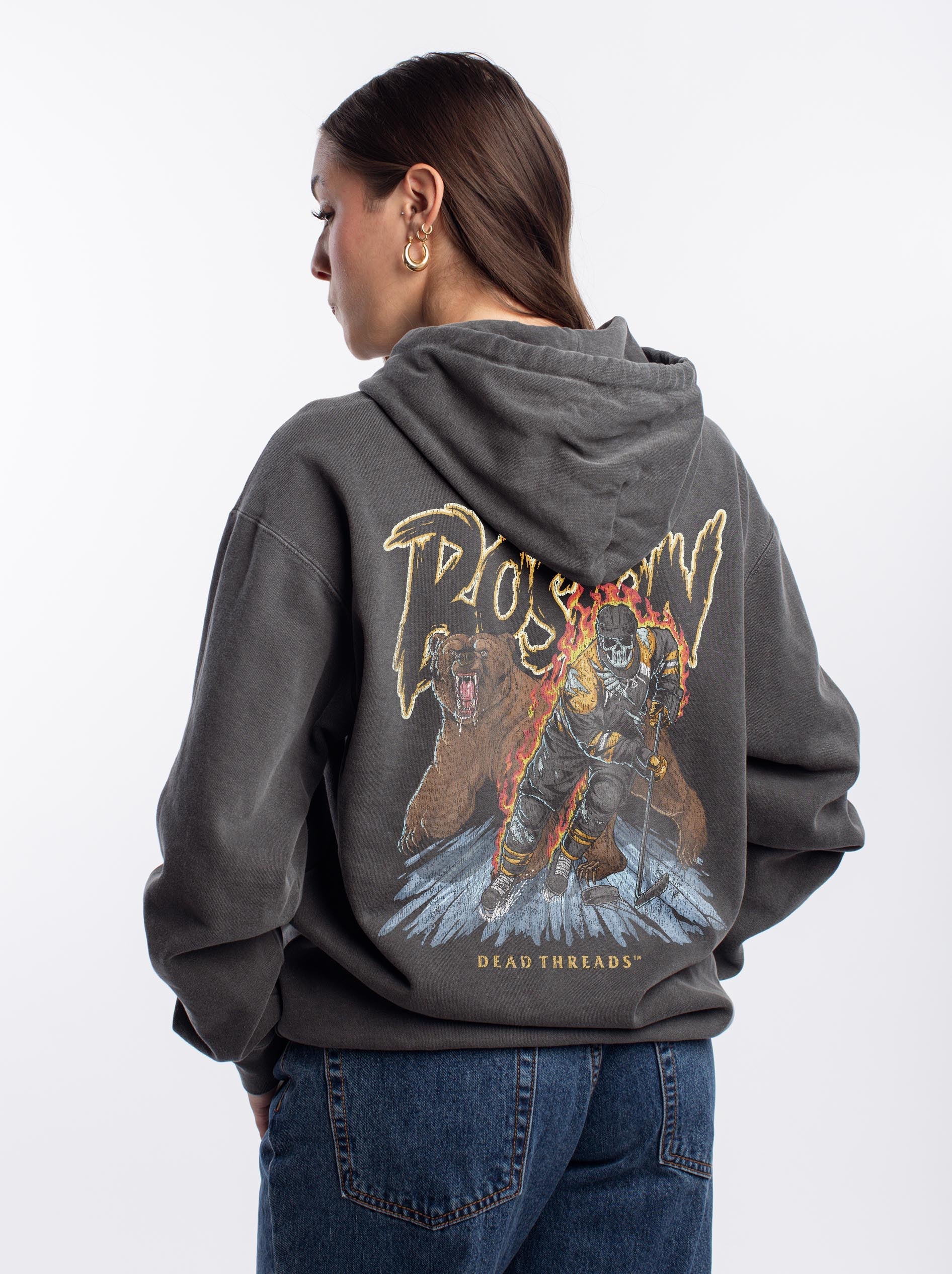 BOSTON HOCKEY - HOODIE – Hoodie – Dead Threads Apparel