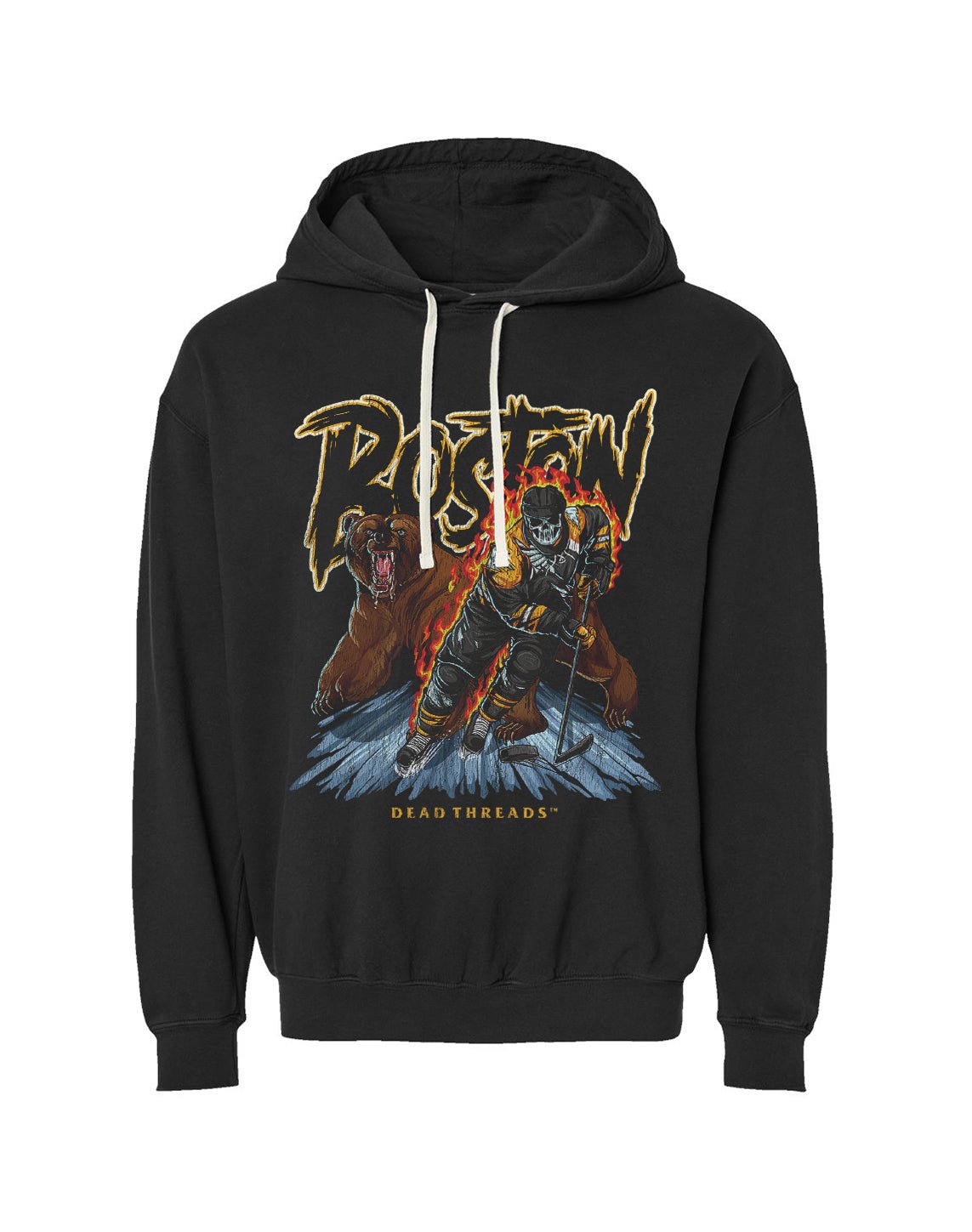 BOSTON HOCKEY - LIGHTWEIGHT HOODIE – Lightweight – Dead Threads Apparel