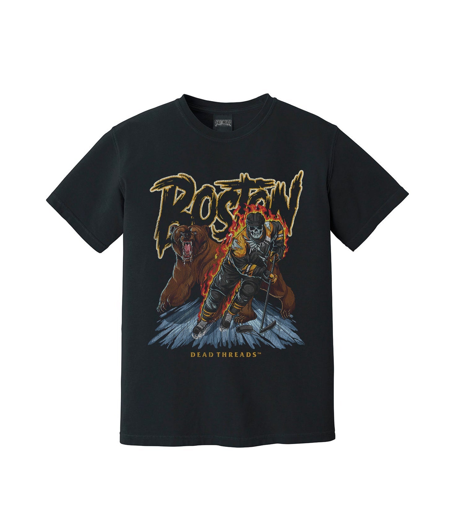 BOSTON HOCKEY – T-Shirt – Dead Threads Apparel