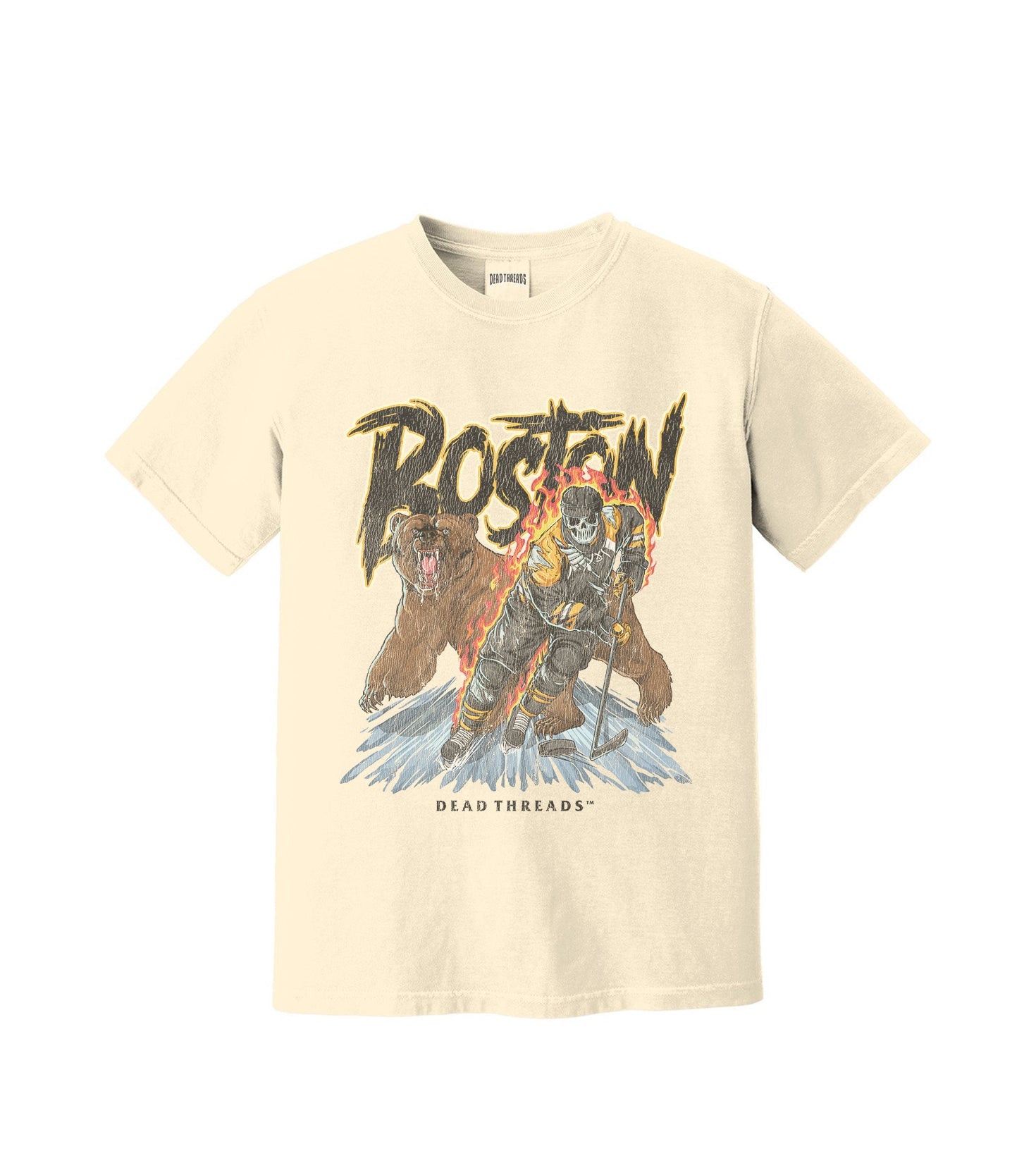 BOSTON HOCKEY – T-Shirt – Dead Threads Apparel