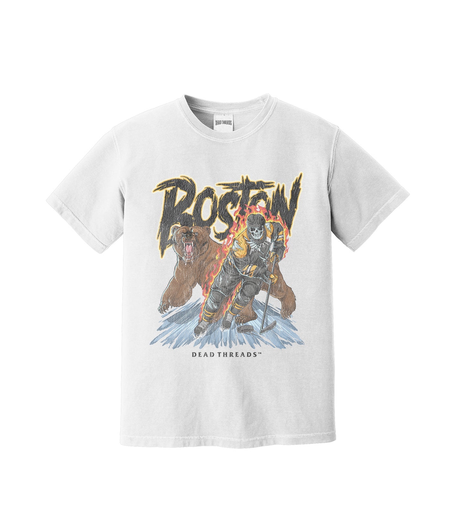 BOSTON HOCKEY – T-Shirt – Dead Threads Apparel