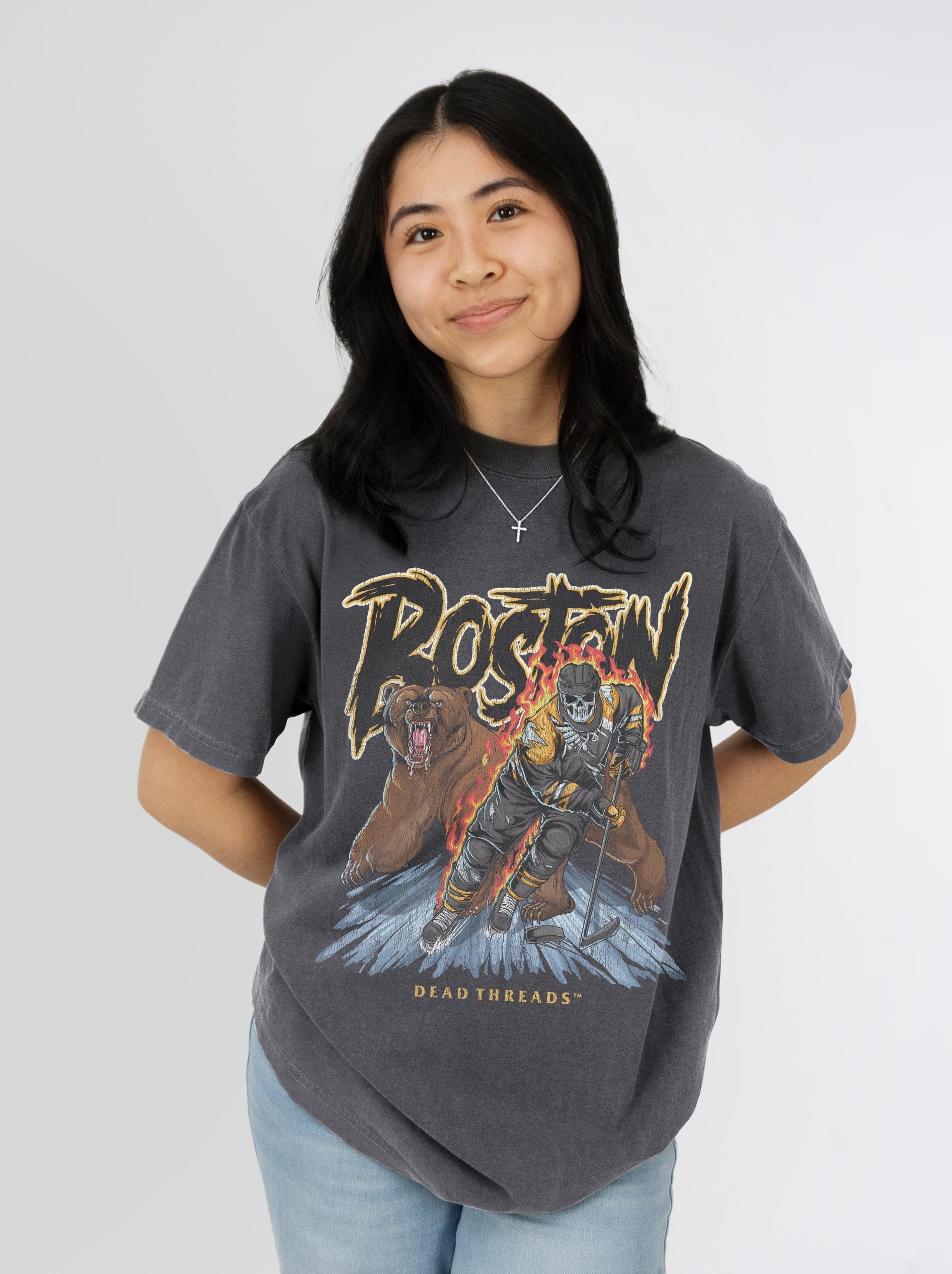 BOSTON HOCKEY – T-Shirt – Dead Threads Apparel