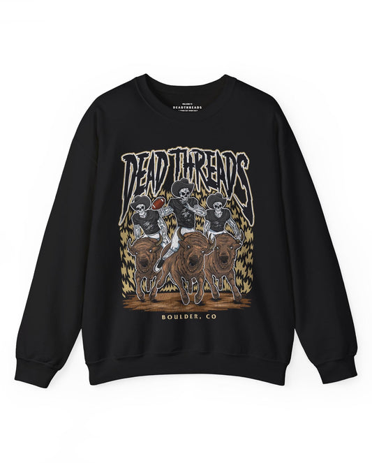 BOULDER FOOTBALL - CREWNECK SWEATSHIRT – Sweatshirt – Dead Threads Apparel