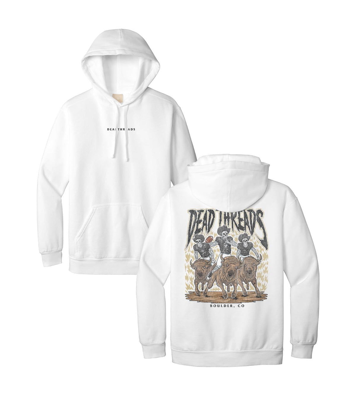 BOULDER FOOTBALL - “DT ESSENTIAL" HOODIE – Hoodie – Dead Threads Apparel