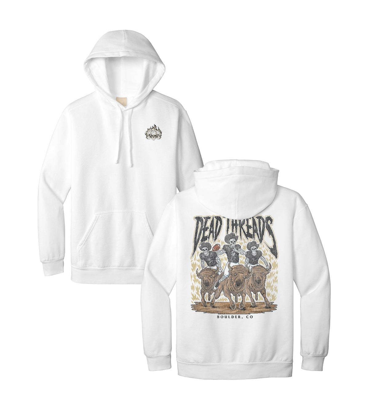 BOULDER FOOTBALL - HOODIE – Hoodie – Dead Threads Apparel
