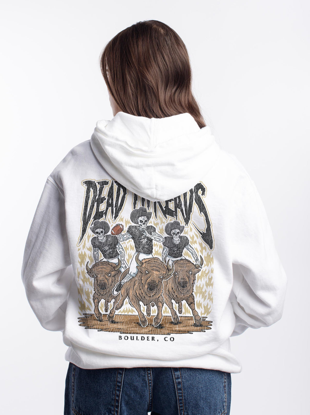 BOULDER FOOTBALL - HOODIE – Hoodie – Dead Threads Apparel