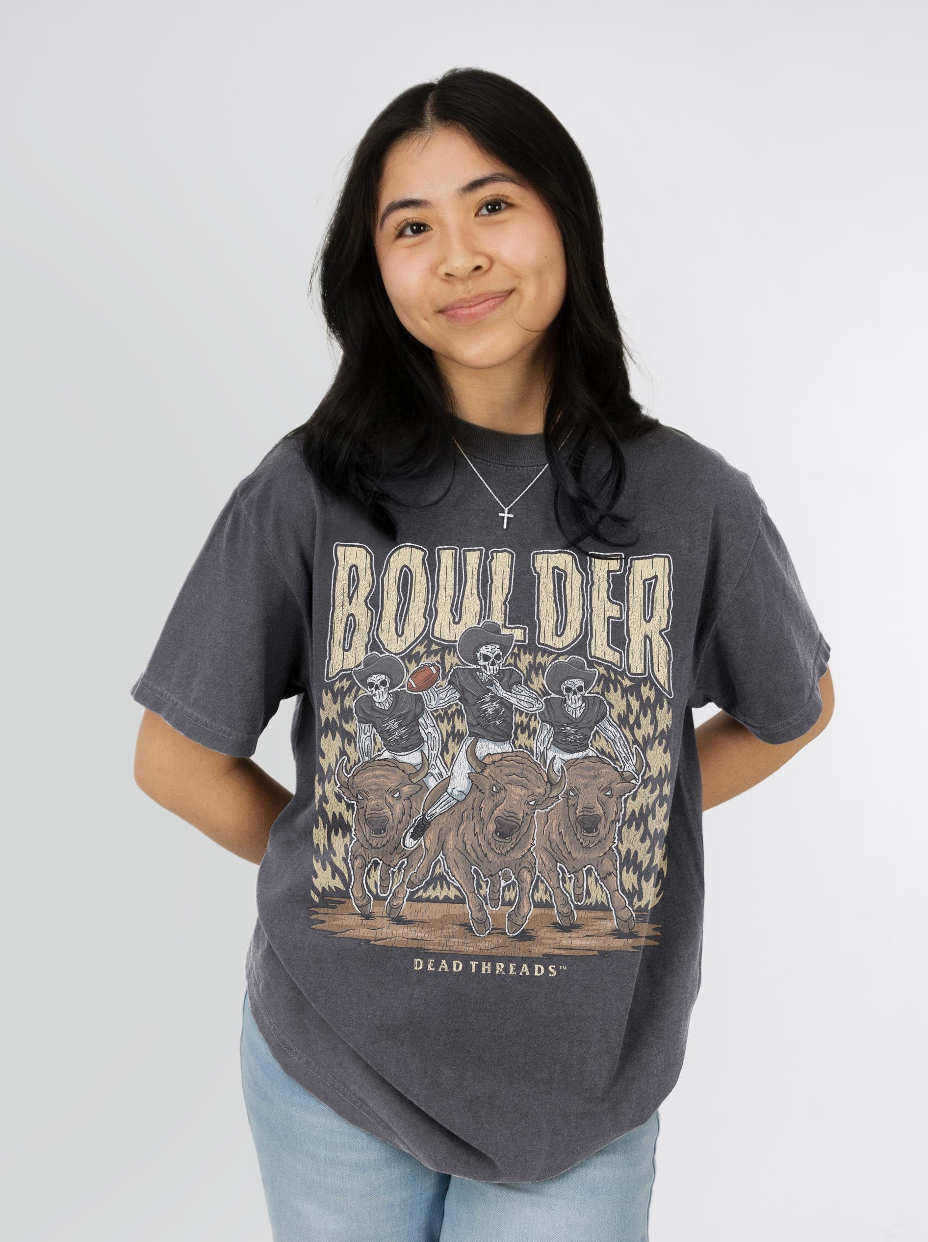 BOULDER FOOTBALL – T-Shirt – Dead Threads Apparel