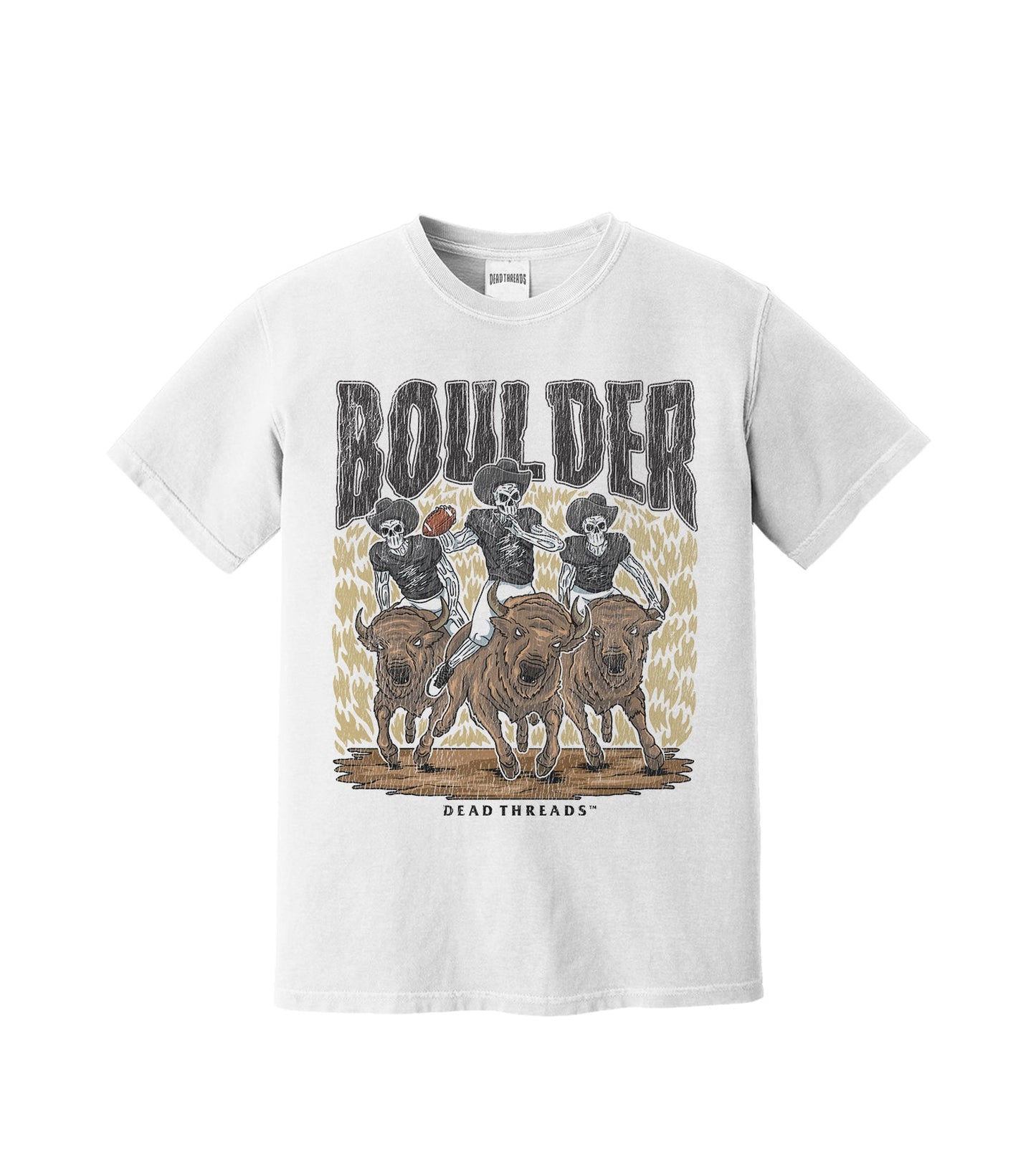 BOULDER FOOTBALL – T-Shirt – Dead Threads Apparel