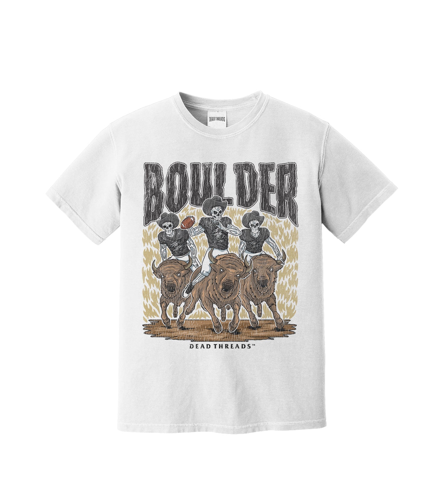 BOULDER FOOTBALL – T-Shirt – Dead Threads Apparel