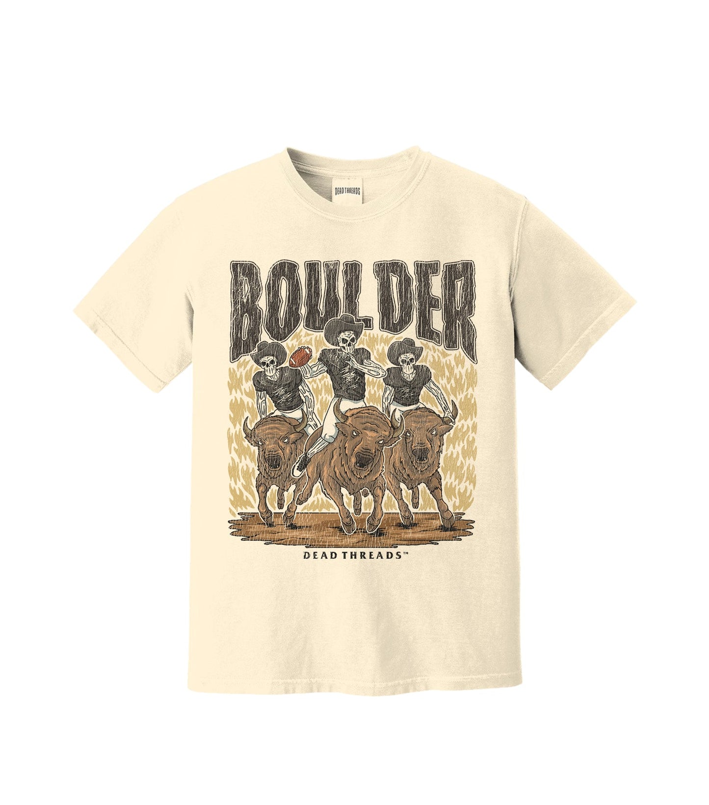 BOULDER FOOTBALL – T-Shirt – Dead Threads Apparel