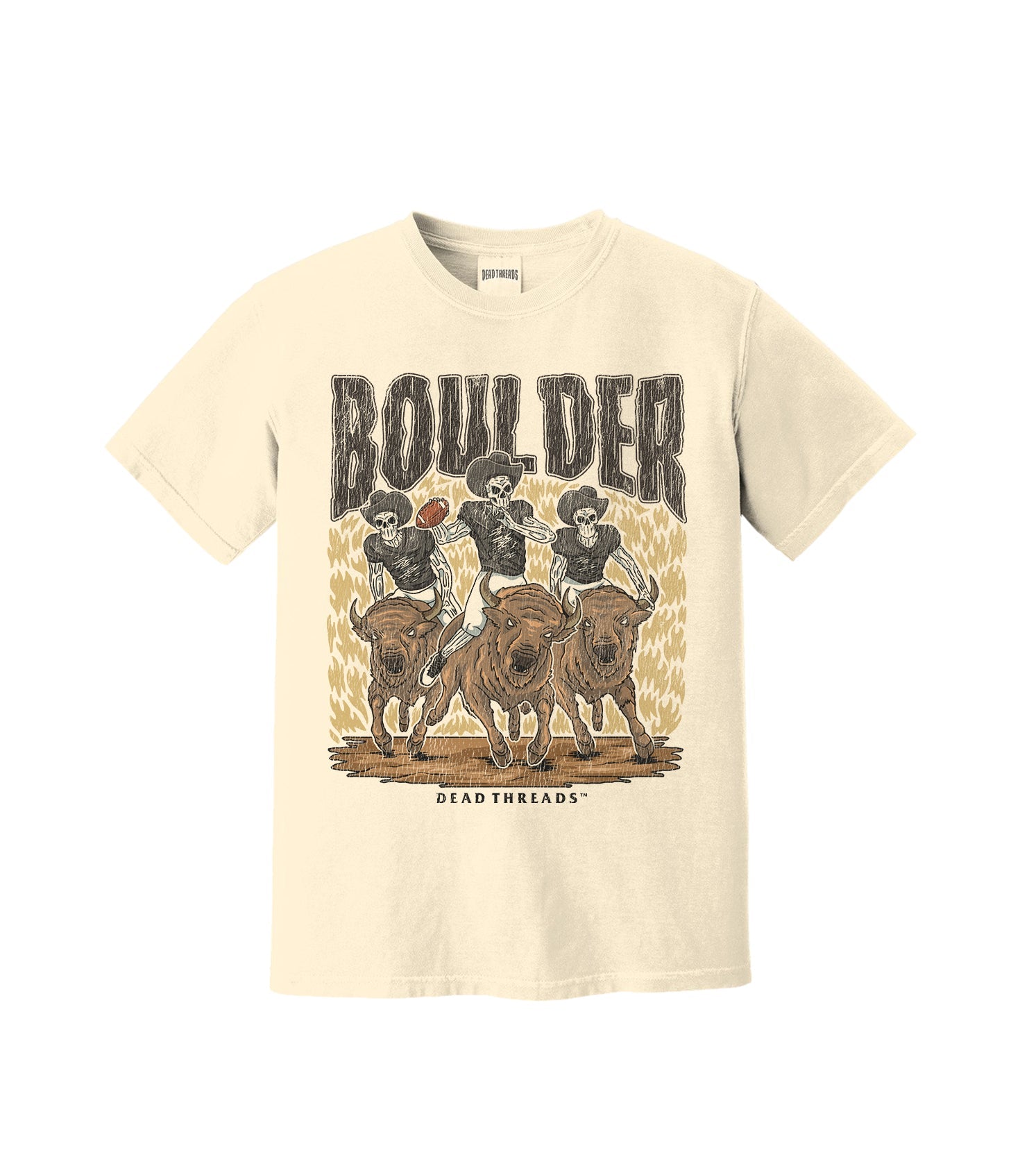 BOULDER FOOTBALL – T-Shirt – Dead Threads Apparel