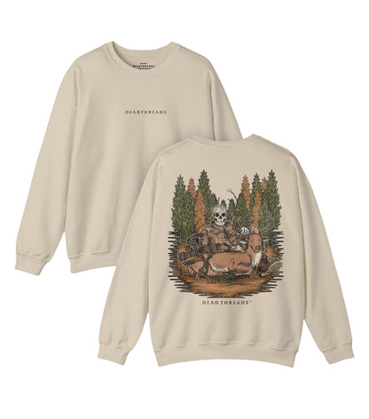 BOW HUNTING - “DT ESSENTIAL" CREWNECK SWEATSHIRT – Sweatshirt – Dead Threads Apparel