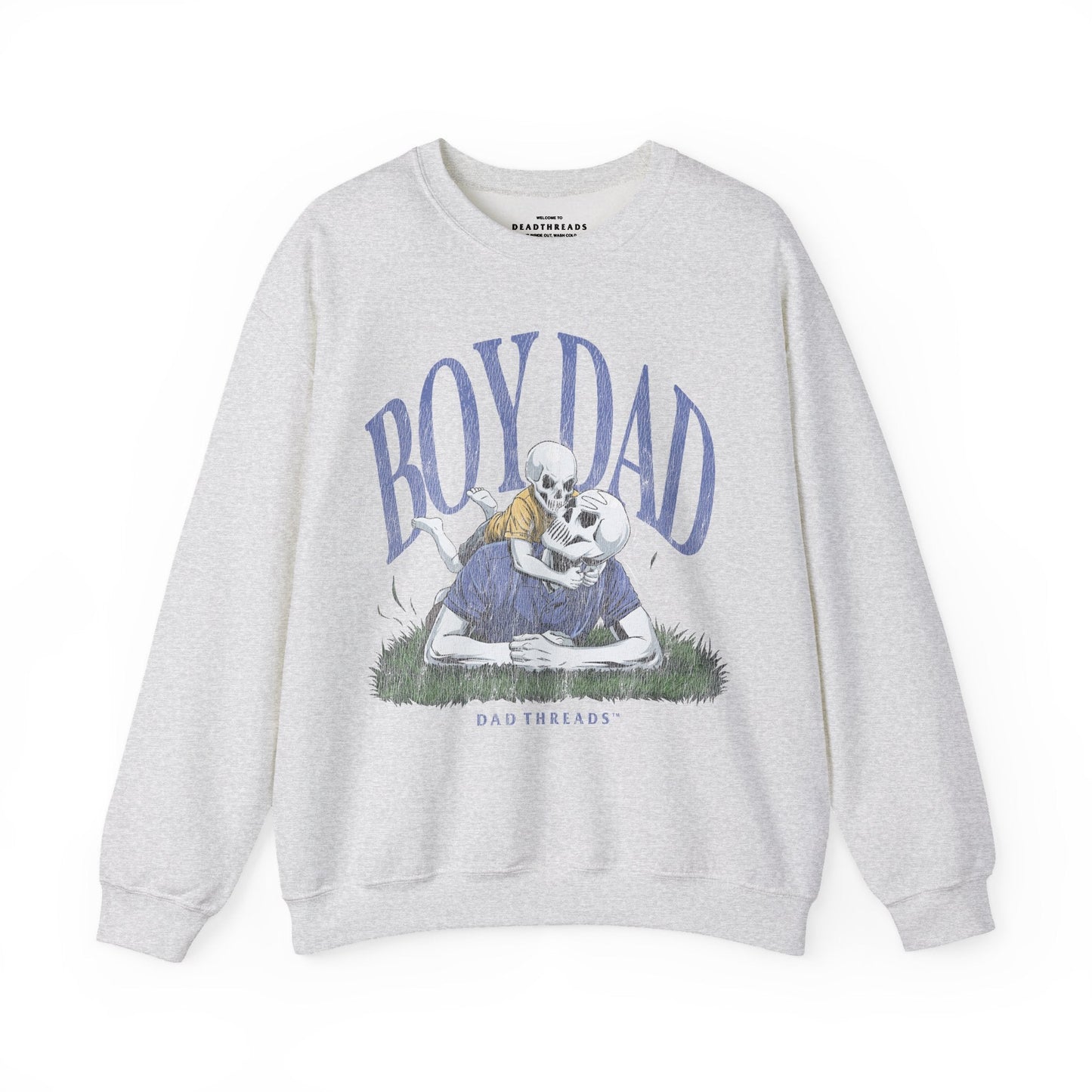 BOY DAD V1 (SOLO PROJECT) - CREWNECK SWEATSHIRT – Sweatshirt – Dead Threads Apparel