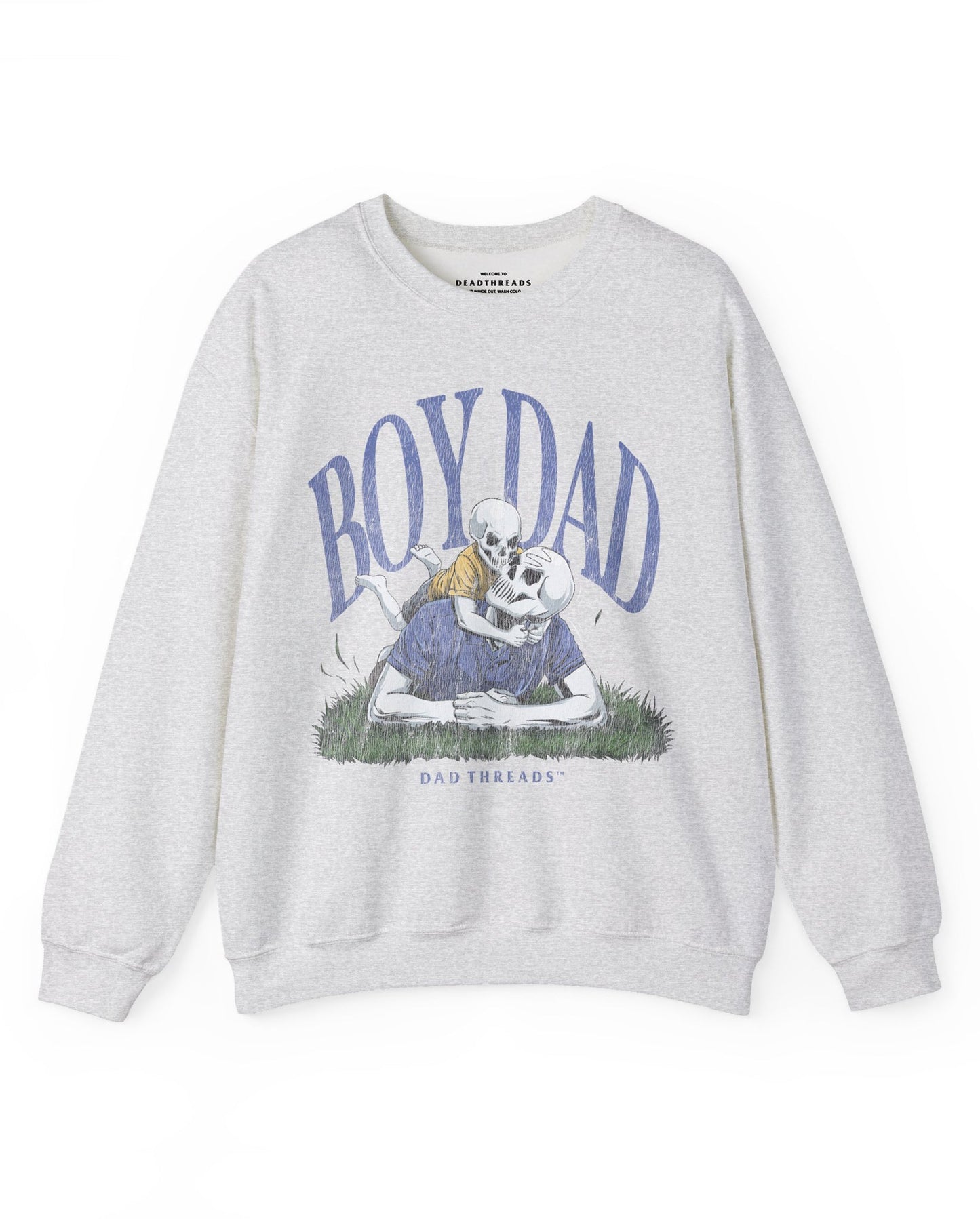 BOY DAD v1 (SOLO PROJECT) - CREWNECK SWEATSHIRT – Sweatshirt – Dead Threads Apparel