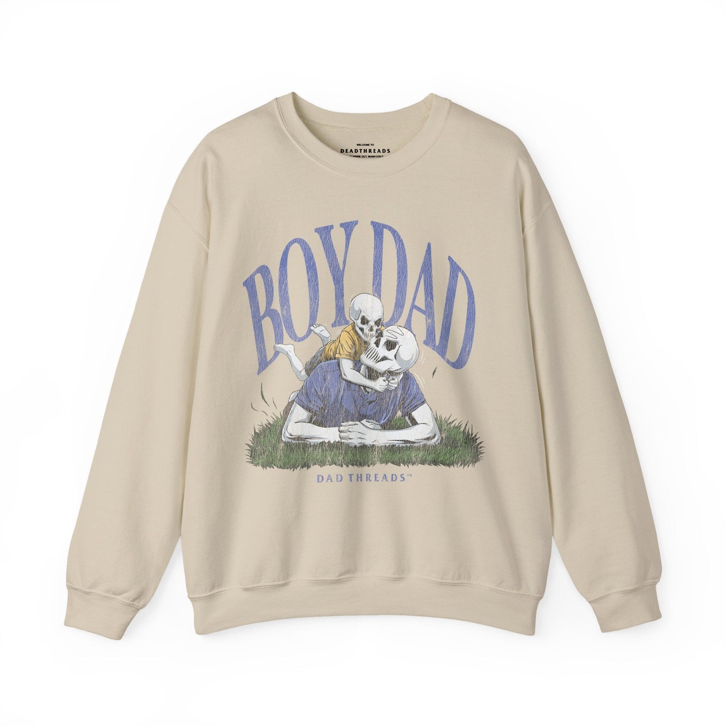 BOY DAD V1 (SOLO PROJECT) - CREWNECK SWEATSHIRT – Sweatshirt – Dead Threads Apparel
