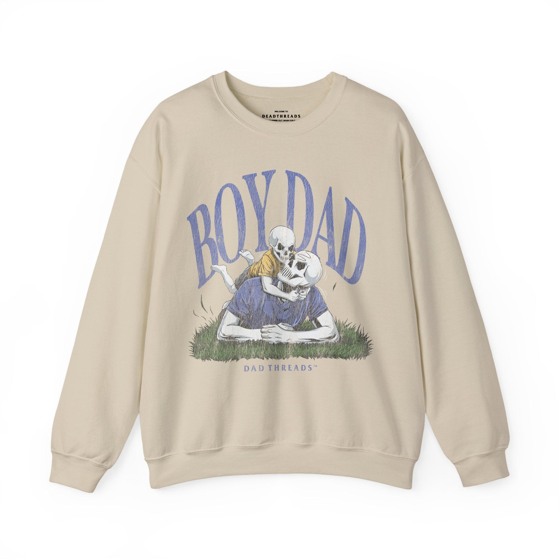 BOY DAD V1 (SOLO PROJECT) - CREWNECK SWEATSHIRT – Sweatshirt – Dead Threads Apparel