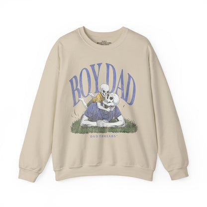 BOY DAD V1 (SOLO PROJECT) - CREWNECK SWEATSHIRT – Sweatshirt – Dead Threads Apparel