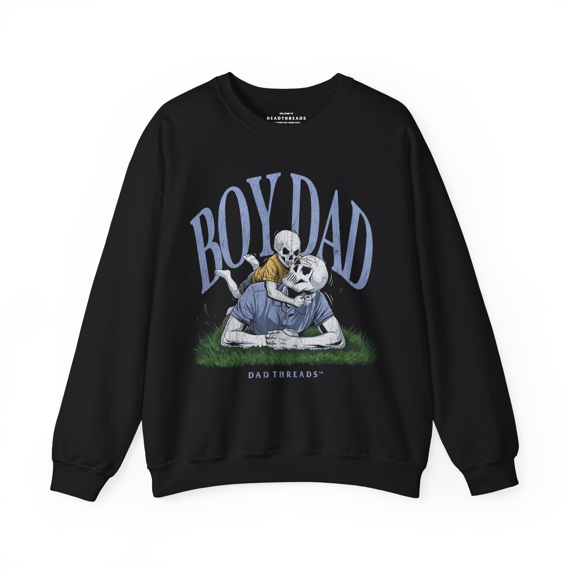 BOY DAD V1 (SOLO PROJECT) - CREWNECK SWEATSHIRT – Sweatshirt – Dead Threads Apparel