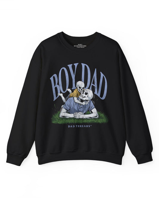BOY DAD v1 (SOLO PROJECT) - CREWNECK SWEATSHIRT – Sweatshirt – Dead Threads Apparel