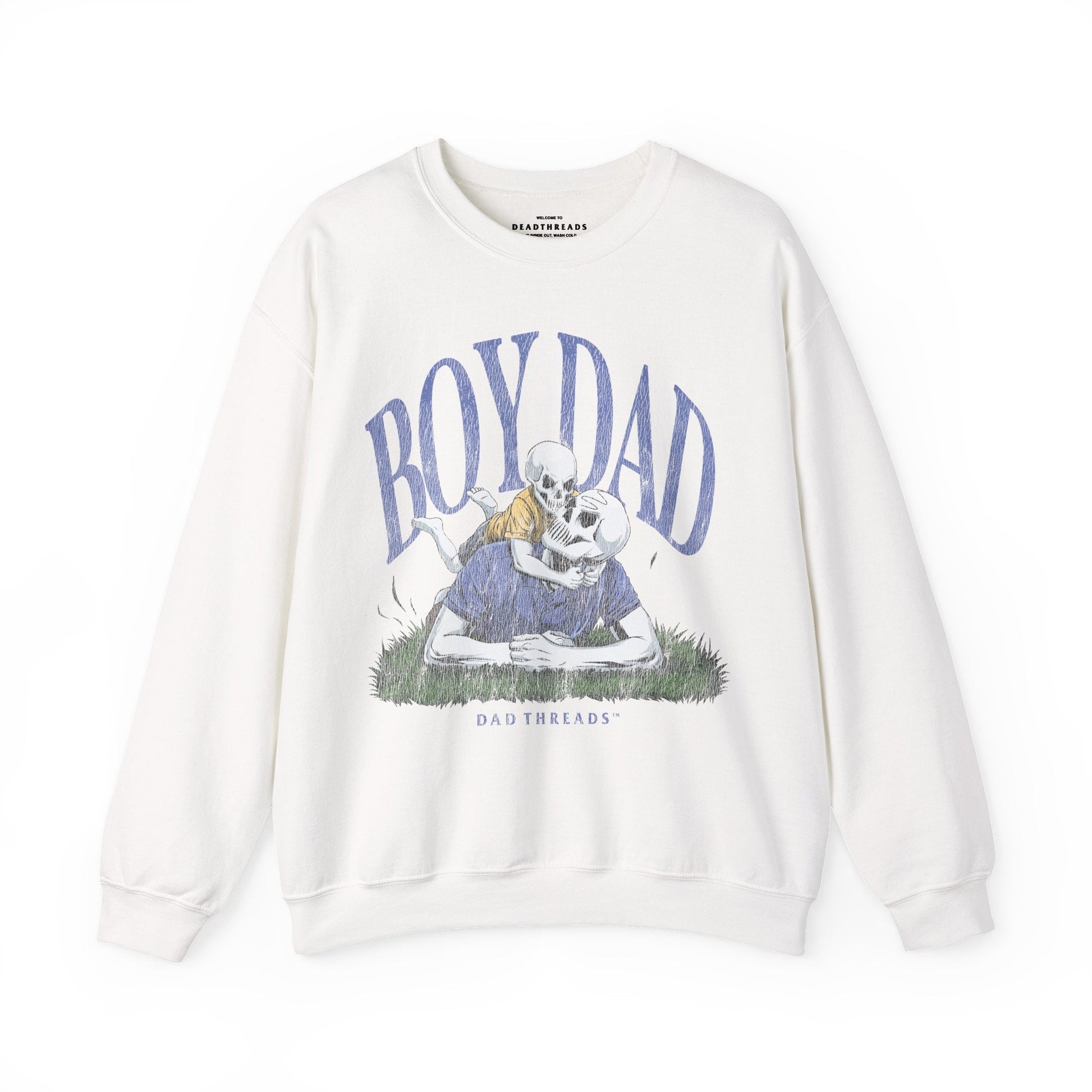 BOY DAD V1 (SOLO PROJECT) - CREWNECK SWEATSHIRT – Sweatshirt – Dead Threads Apparel