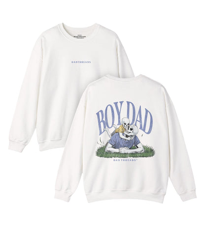 BOY DAD V1 (SOLO PROJECT) - “DT ESSENTIAL" CREWNECK SWEATSHIRT – Sweatshirt – Dead Threads Apparel