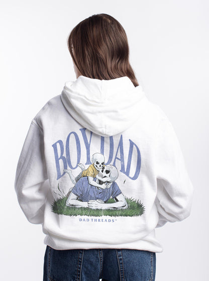 BOY DAD V1 (SOLO PROJECT) - “DT ESSENTIAL" HOODIE – Hoodie – Dead Threads Apparel