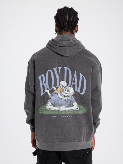 BOY DAD V1 (SOLO PROJECT) - “DT ESSENTIAL" HOODIE – Hoodie – Dead Threads Apparel