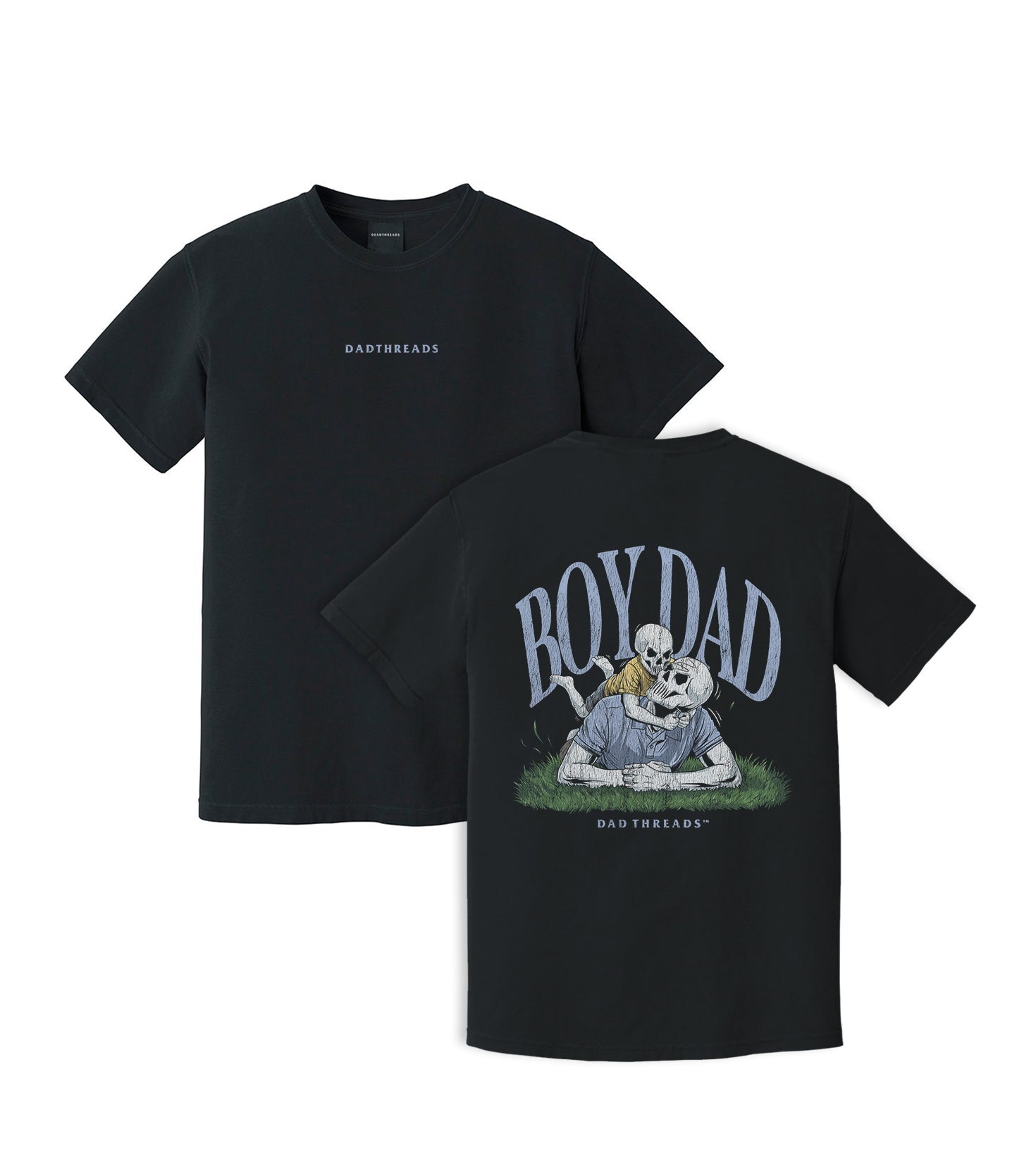 BOY DAD V1 (SOLO PROJECT) - “DT ESSENTIAL" PREMIUM T-SHIRT – T-Shirt – Dead Threads Apparel