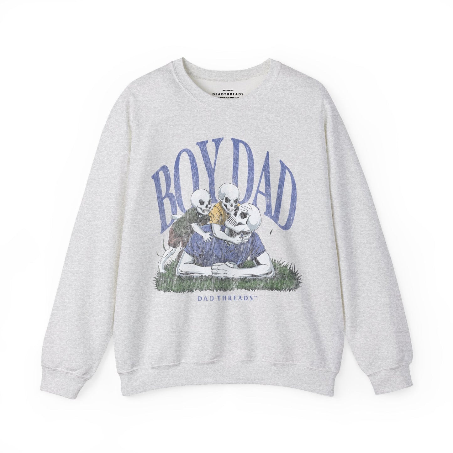 BOY DAD v2 - CREWNECK SWEATSHIRT – Sweatshirt – Dead Threads Apparel