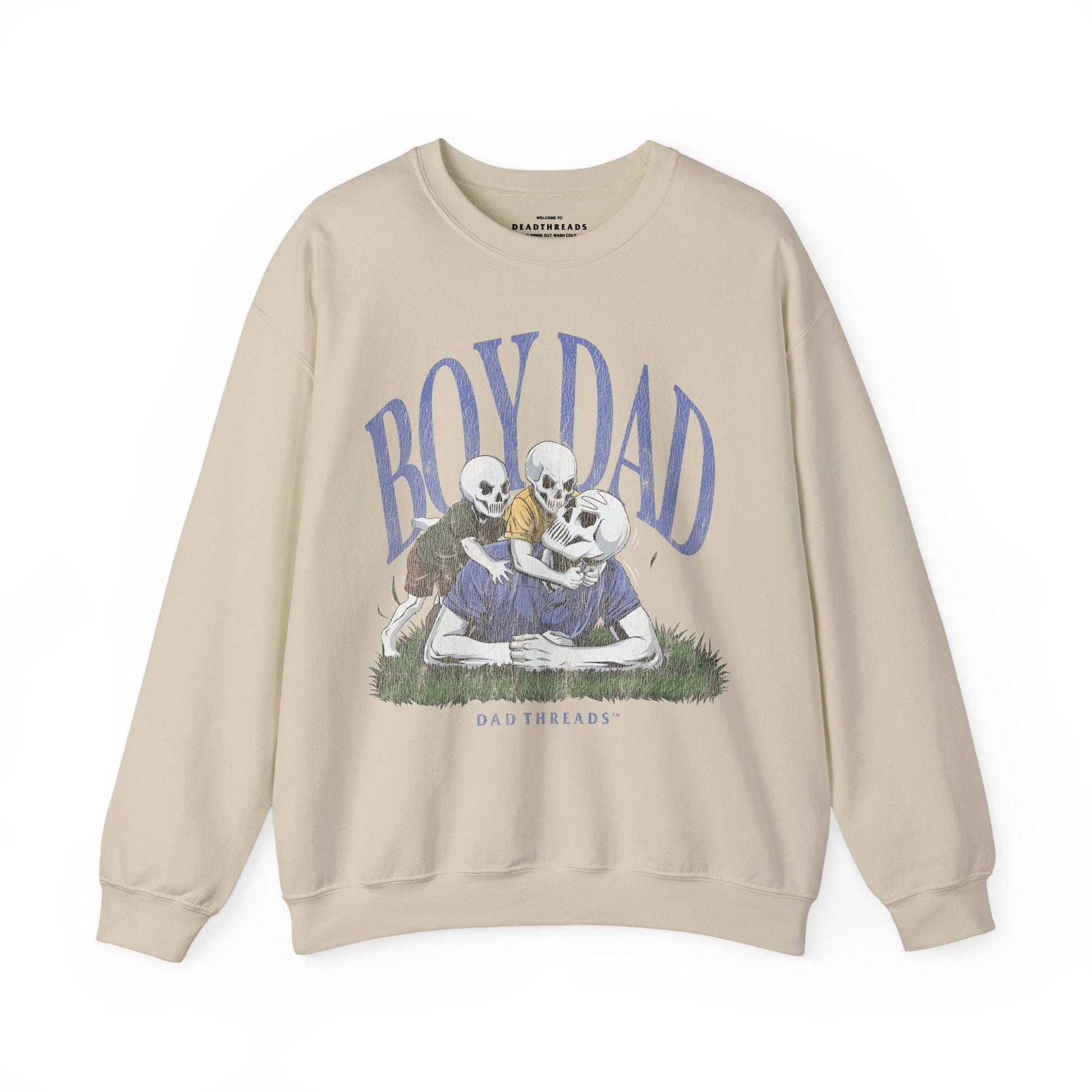 BOY DAD v2 - CREWNECK SWEATSHIRT – Sweatshirt – Dead Threads Apparel