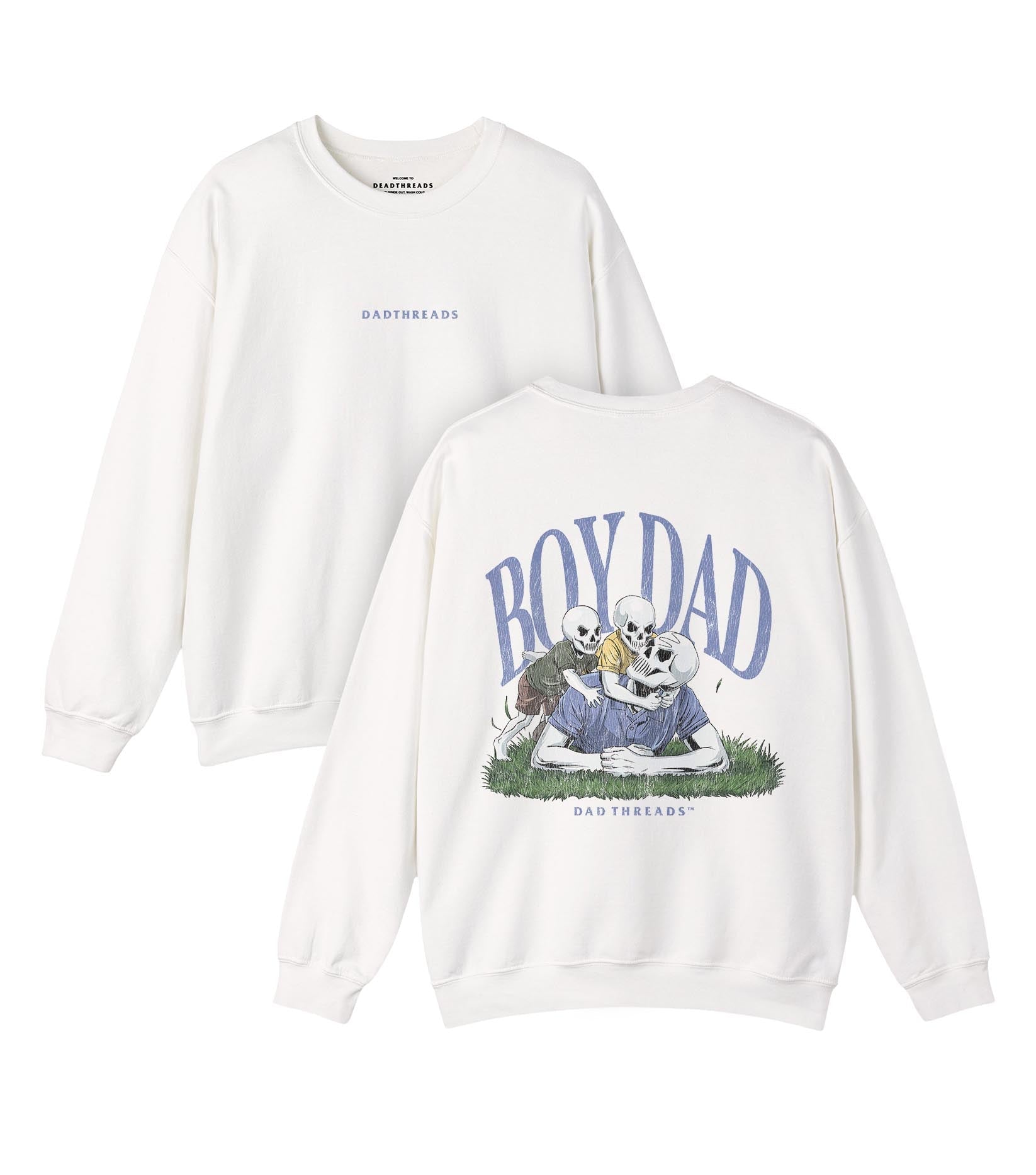 BOY DAD v2 - “DT ESSENTIAL" CREWNECK SWEATSHIRT – Sweatshirt – Dead Threads Apparel