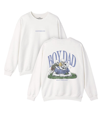 BOY DAD v2 - “DT ESSENTIAL" CREWNECK SWEATSHIRT – Sweatshirt – Dead Threads Apparel